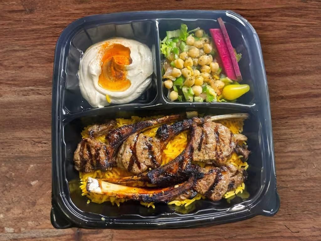 Lamb Chops Plate.