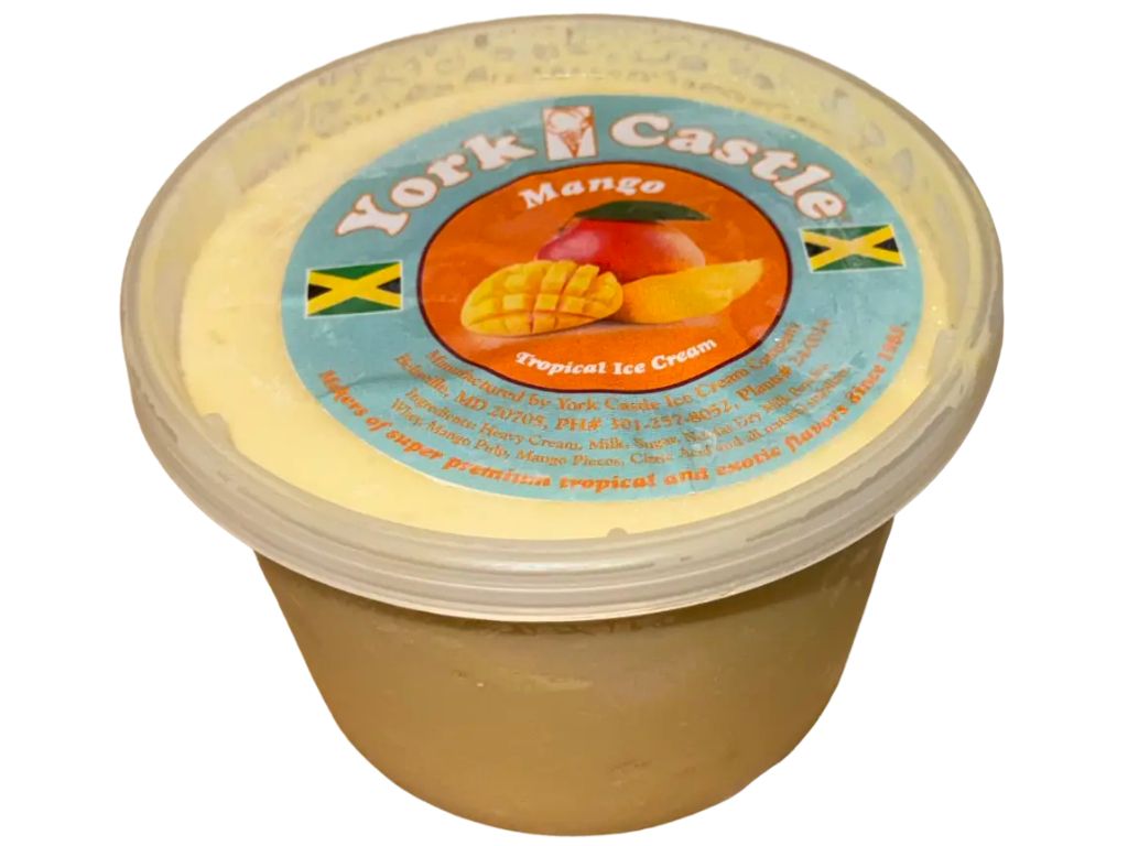 Ice cream mango pint.