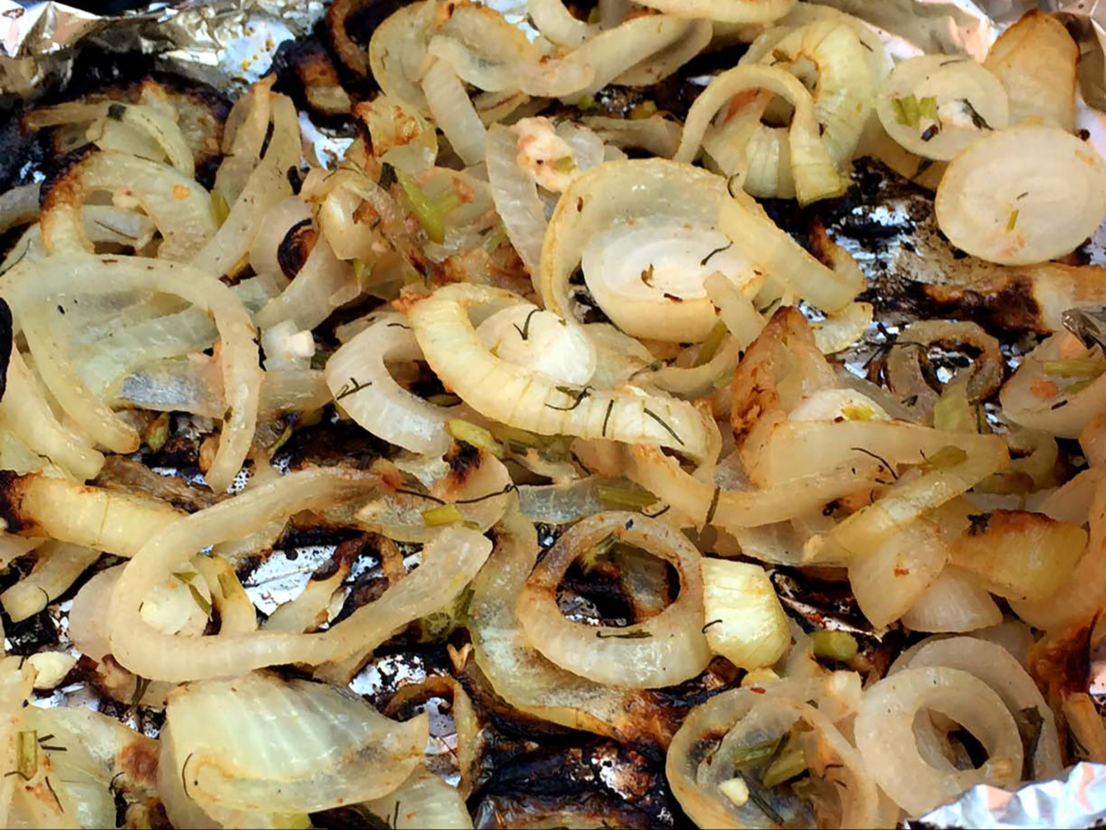 Grilled Onions.