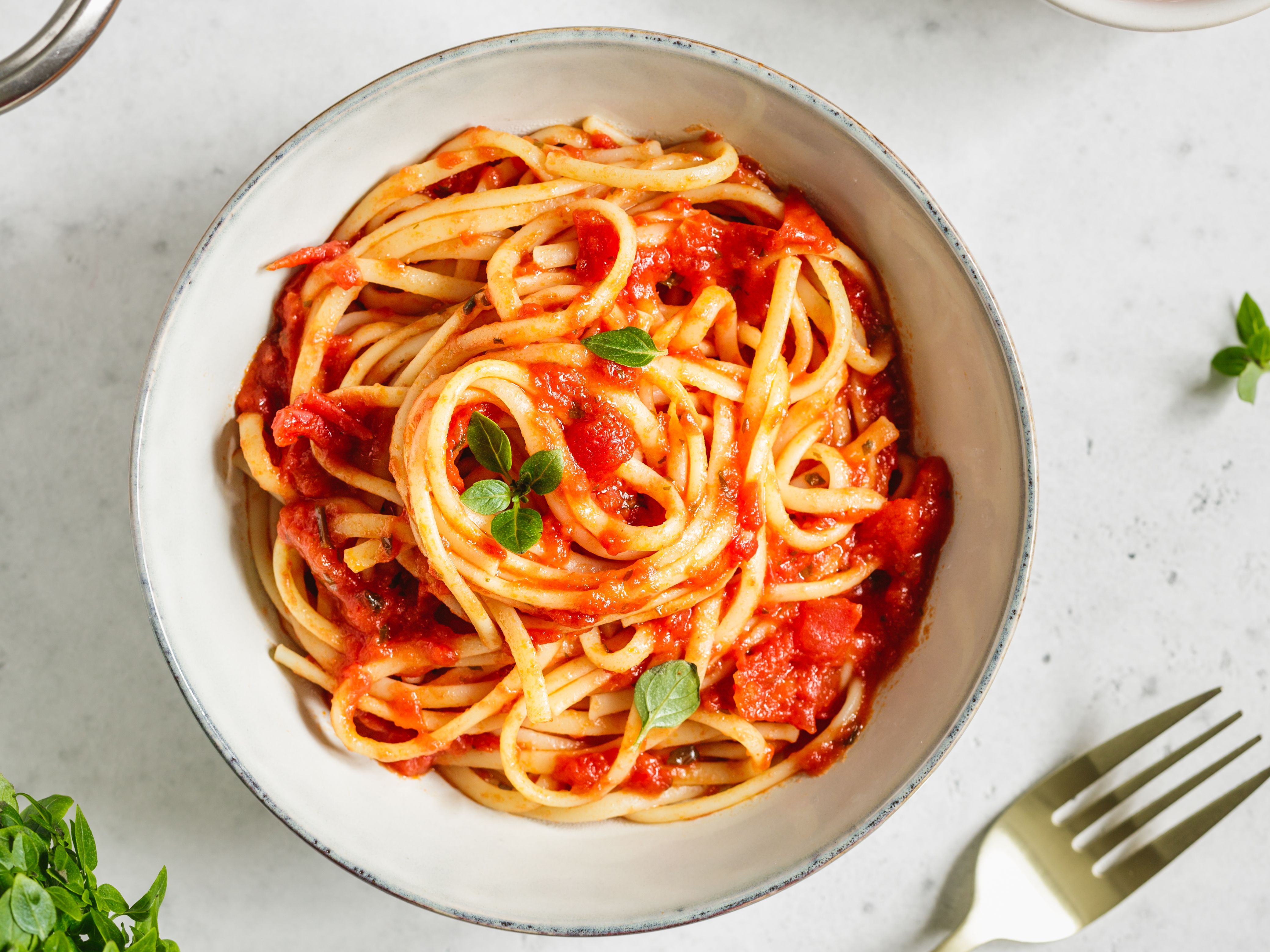Side Pasta Marinara.