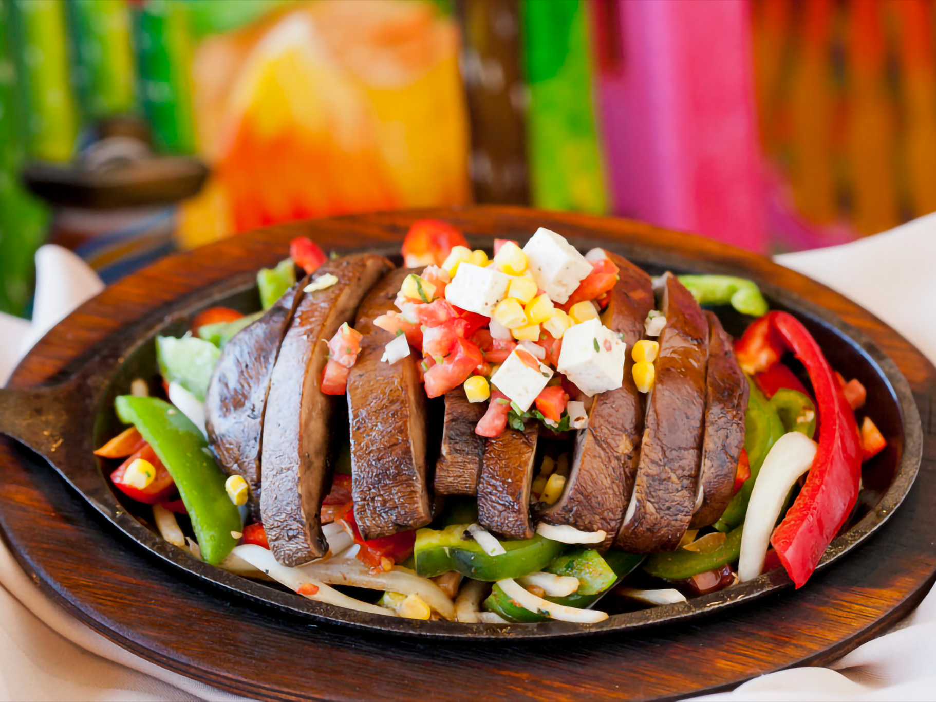 Portobello Fajitas.