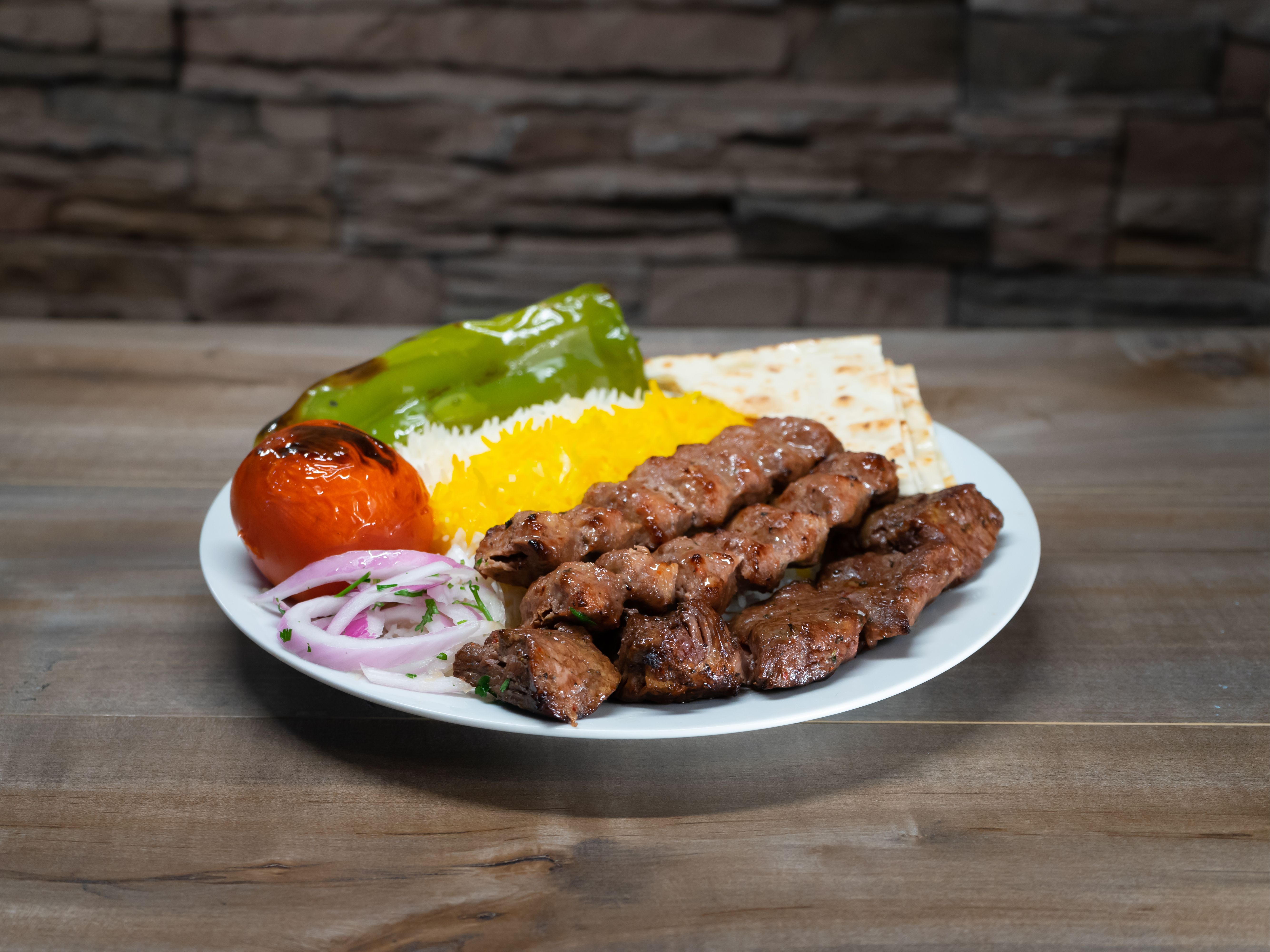 #12 Beef Combo Plate.