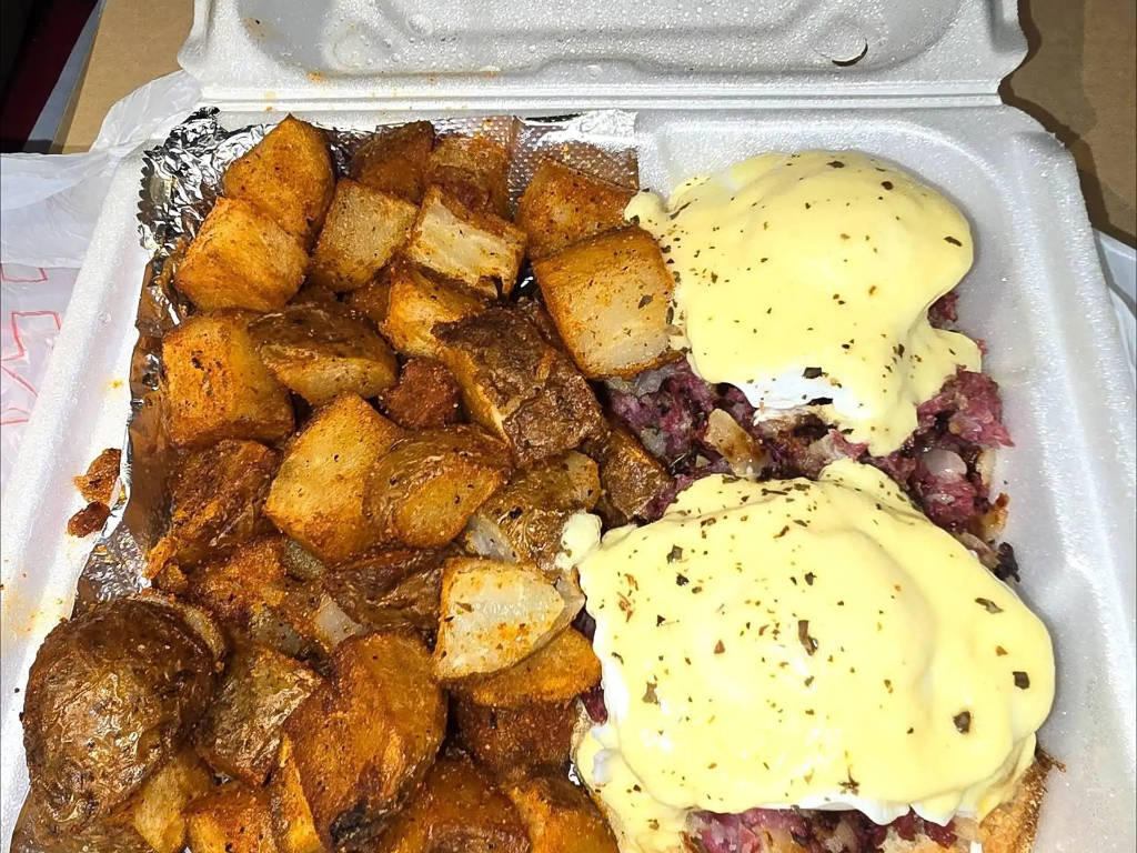 Egg Benedict Irish.