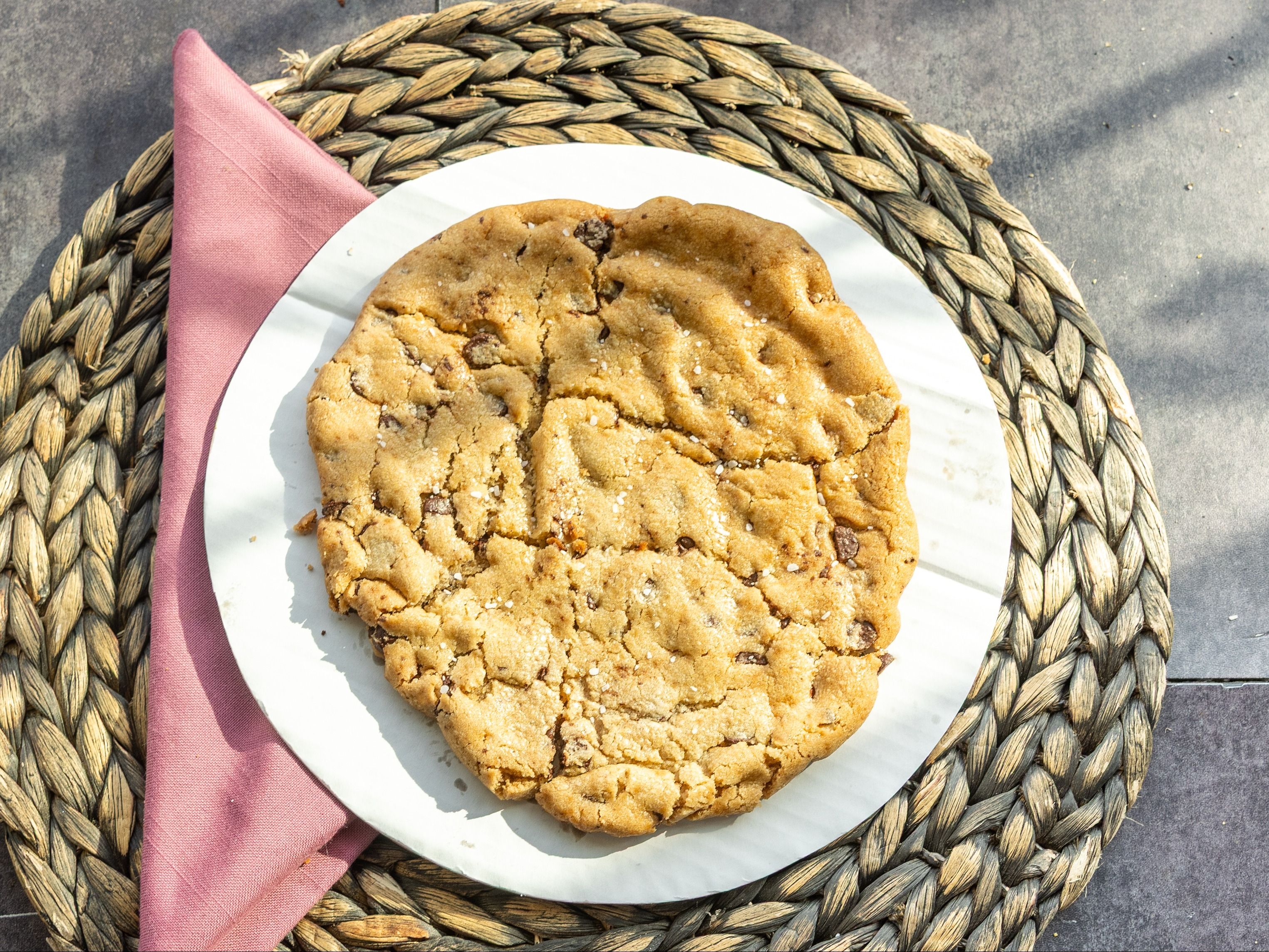 Chocolate Chunk Pizza Cookie.