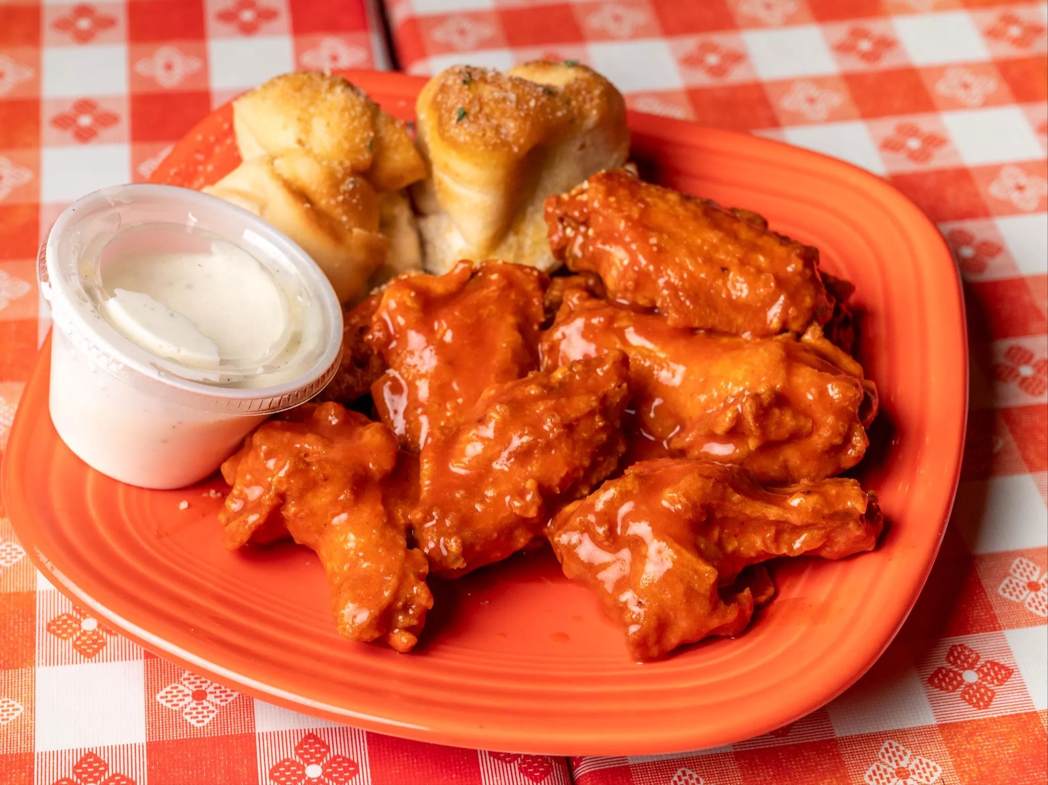 10 Traditional Wings.