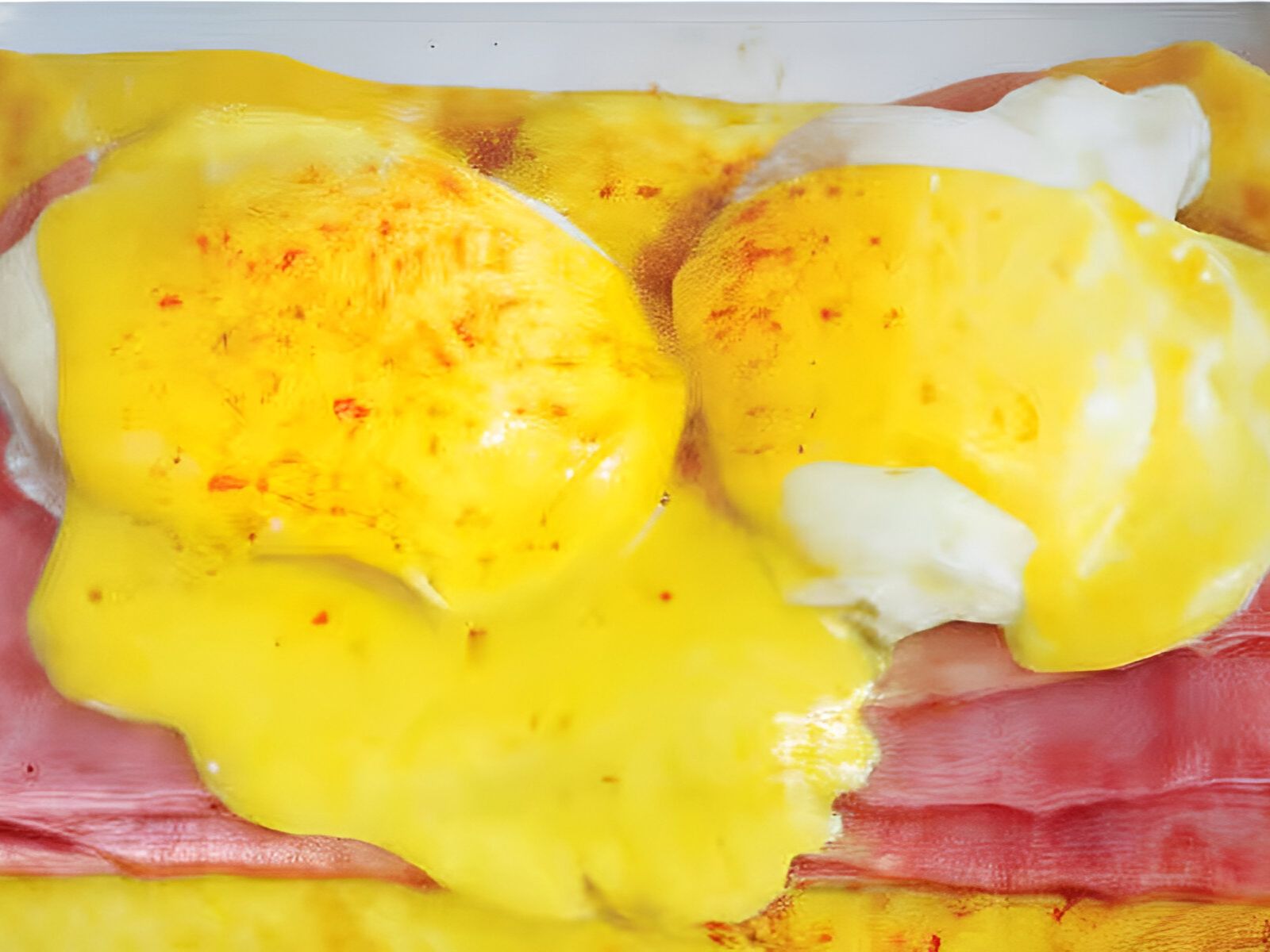 Eggs Benedict Crepe.