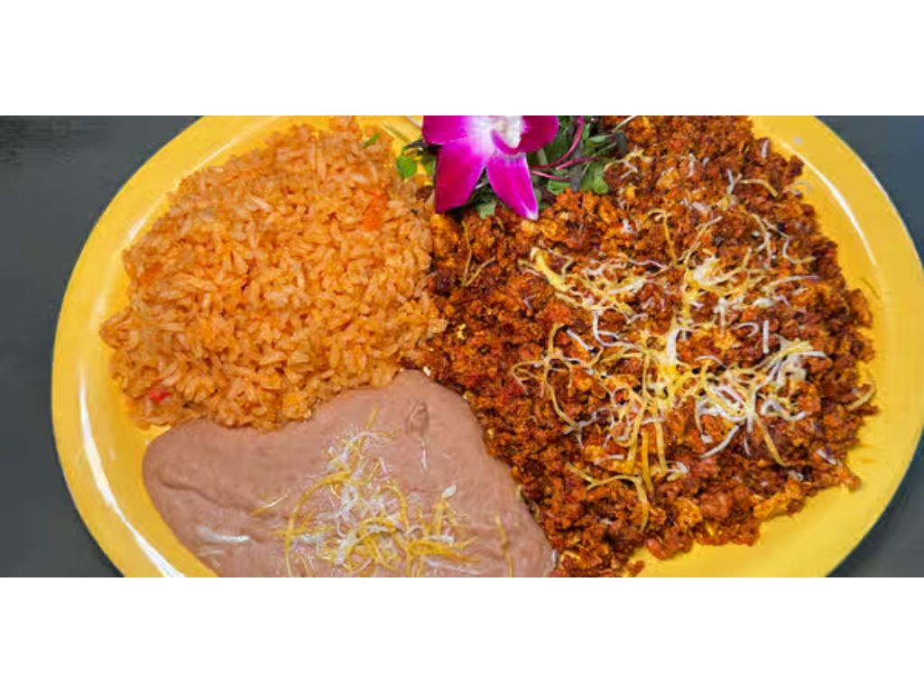 Huevos a la Mexicana Plate.