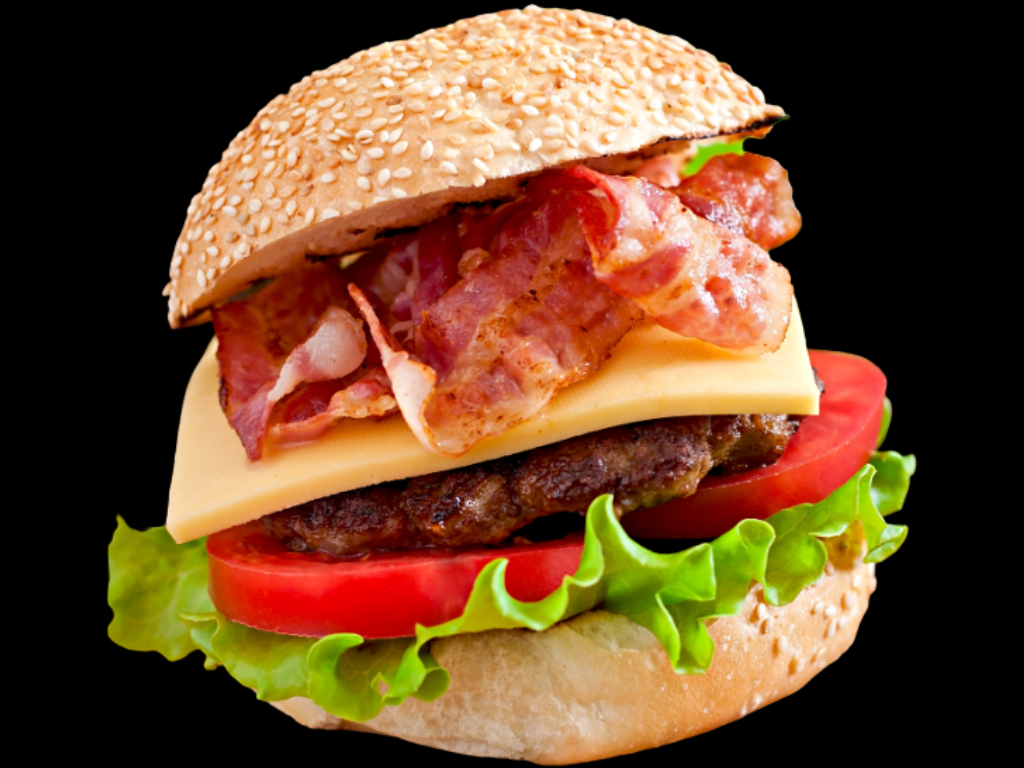 Big Johns Bacon Bourbon Burger.