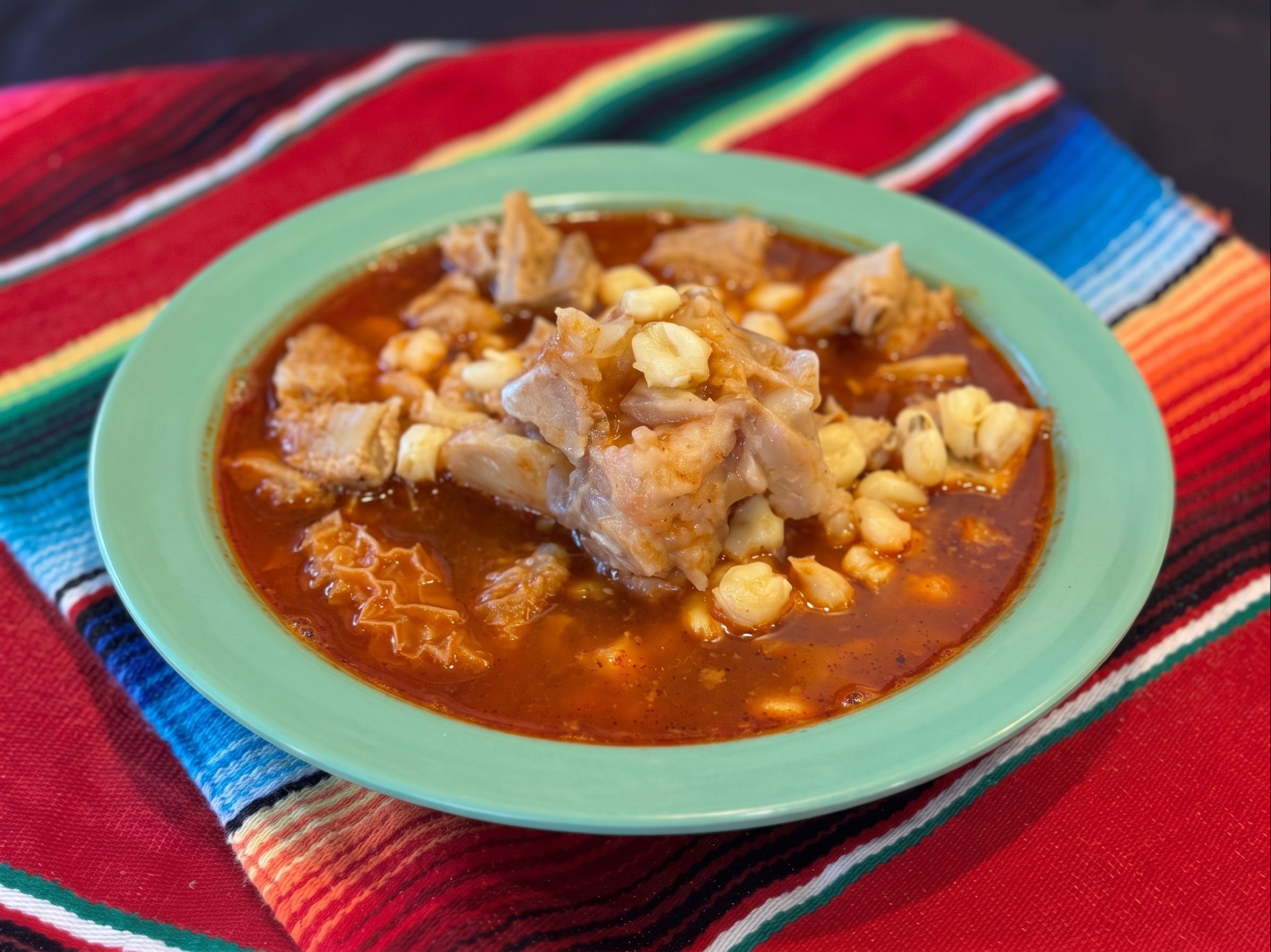 Menudo ONLY ON WEEKENDS.