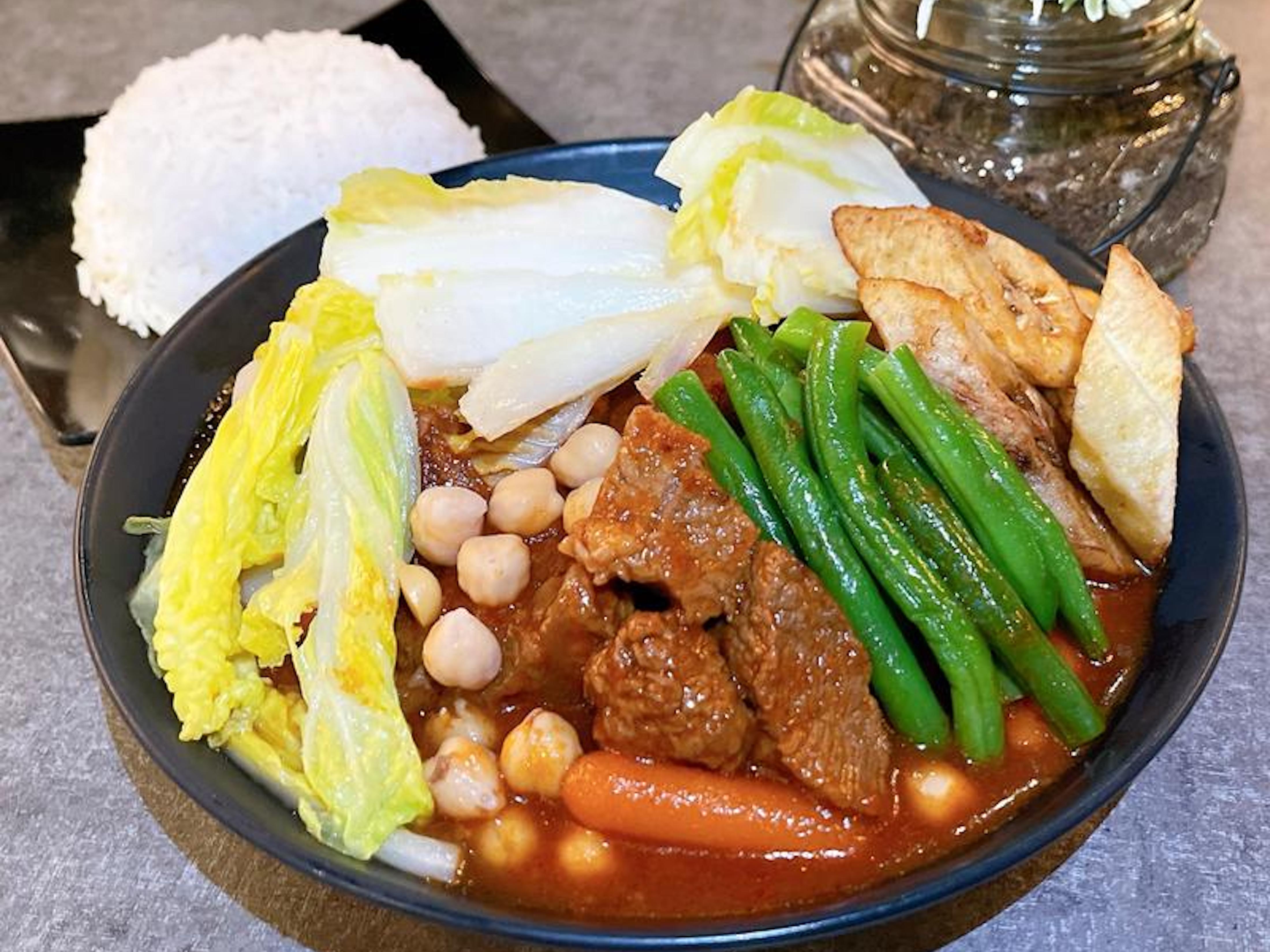 Beef Pochero.