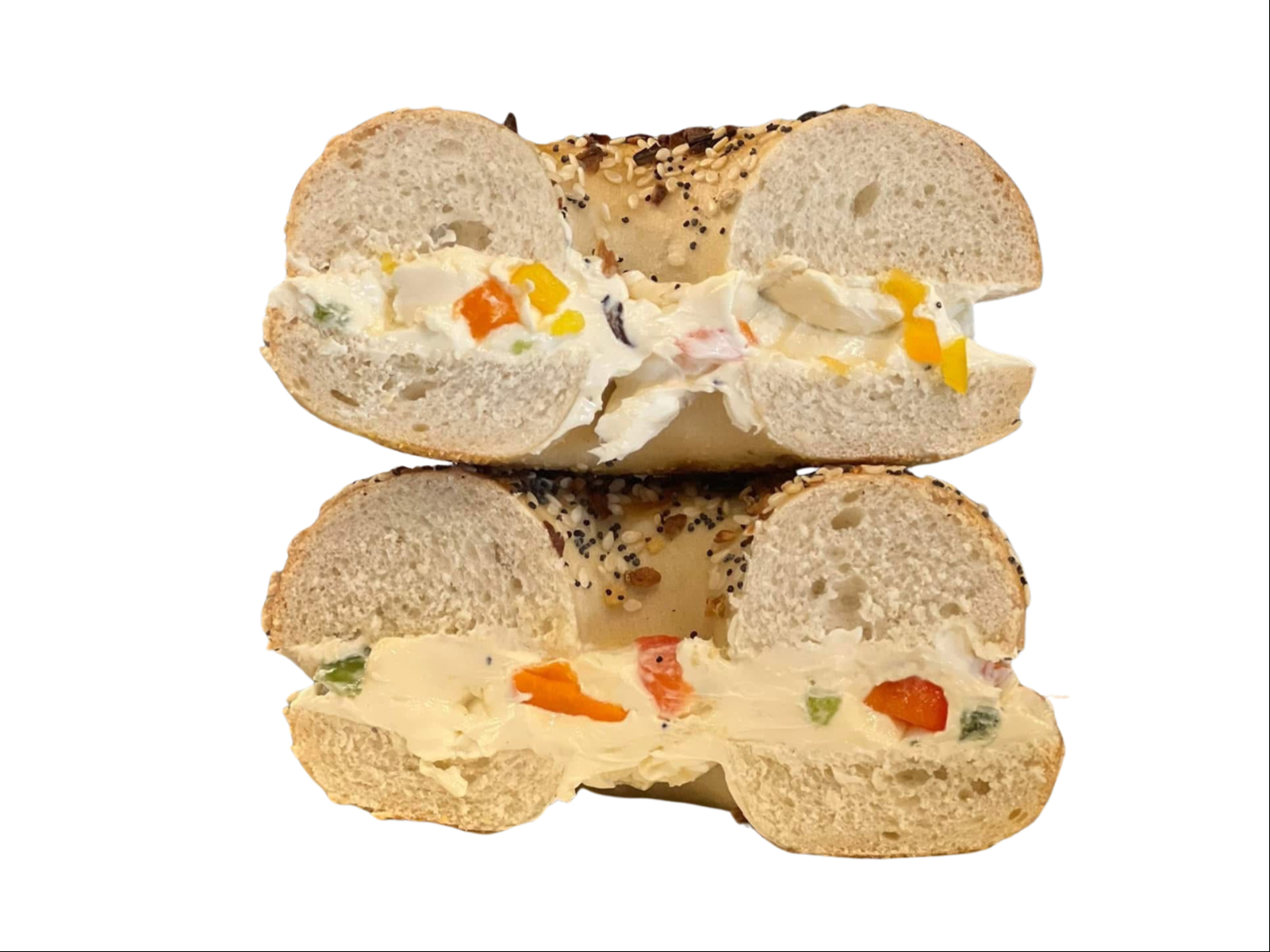 Bagel w/ Flavored Cream Cheese.