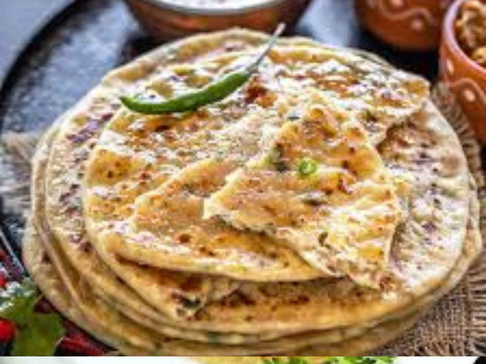 Paneer Paratha.