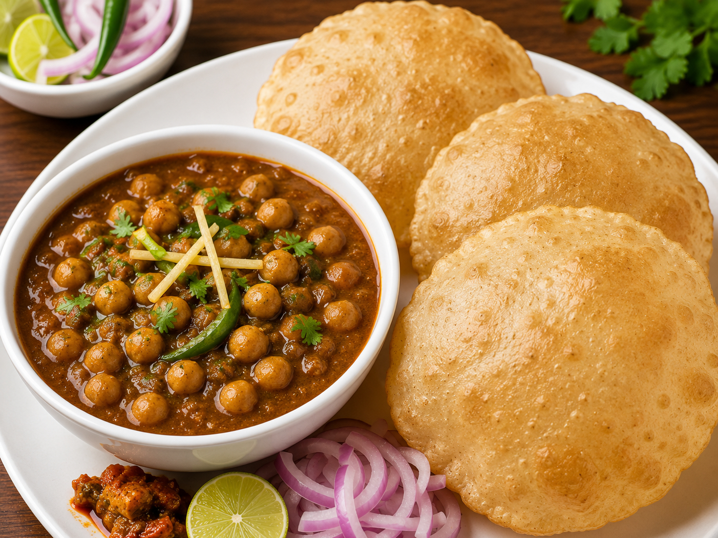 Chole Puri.