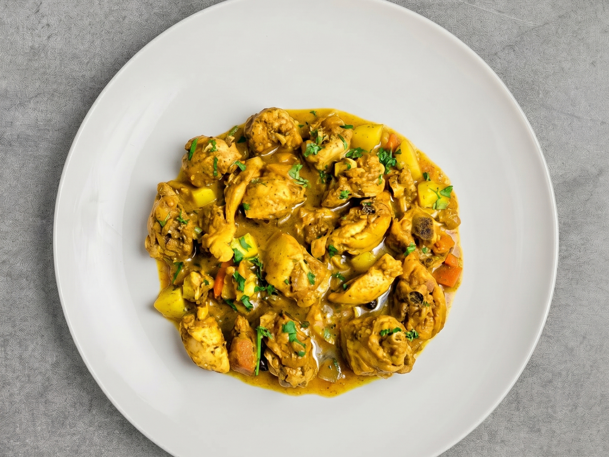 Curry Chicken.