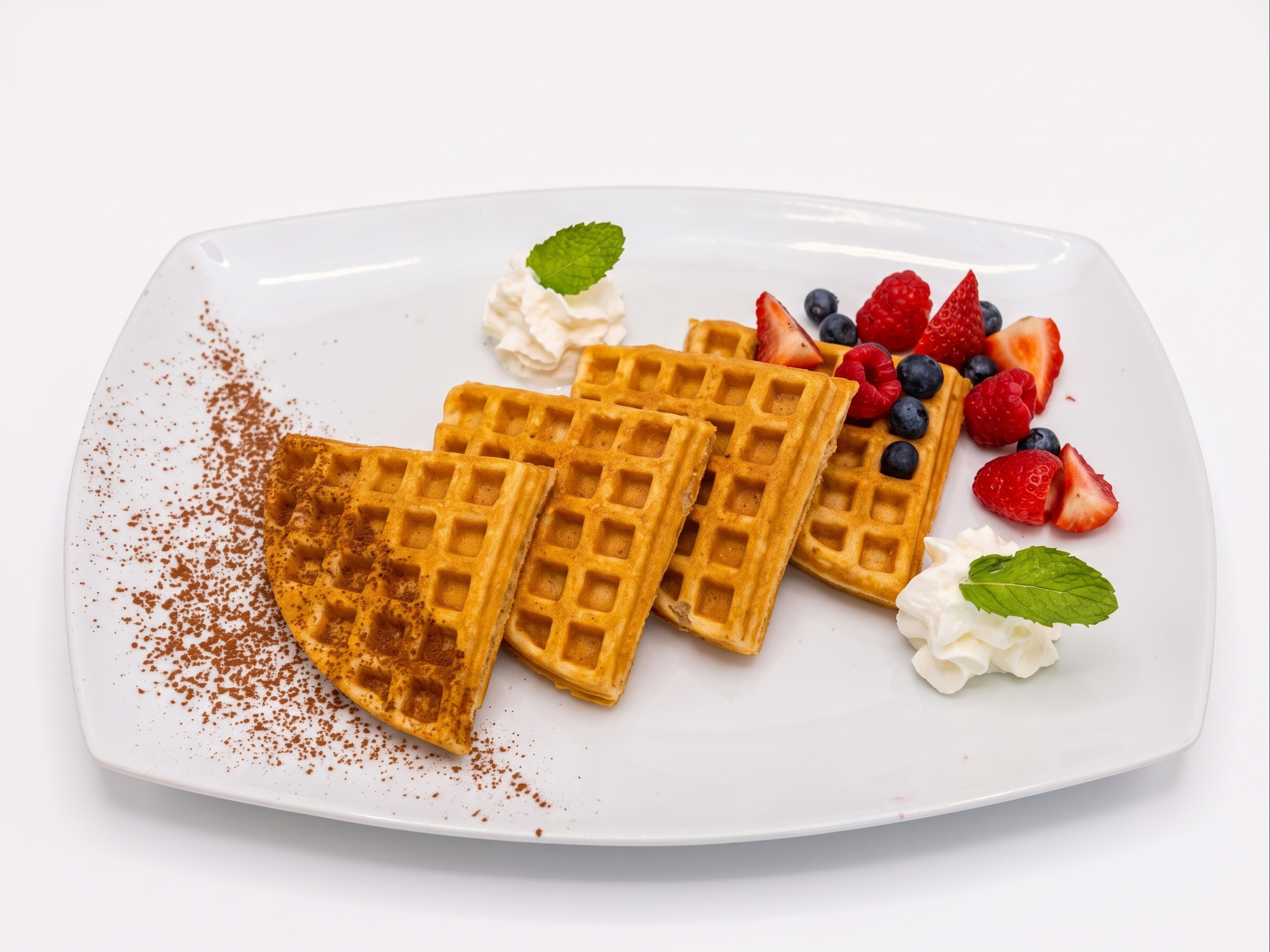 Classic Brussels Waffle.