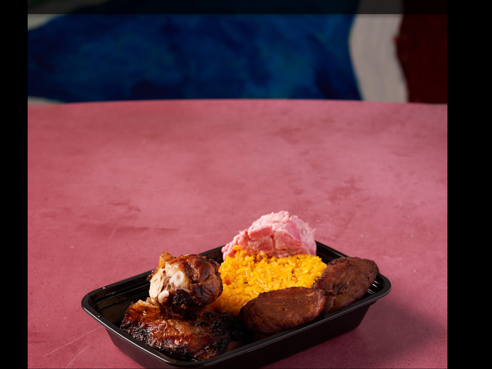 Lunch De Pollo Al Horno (Roasted Chicken Lunch Special)