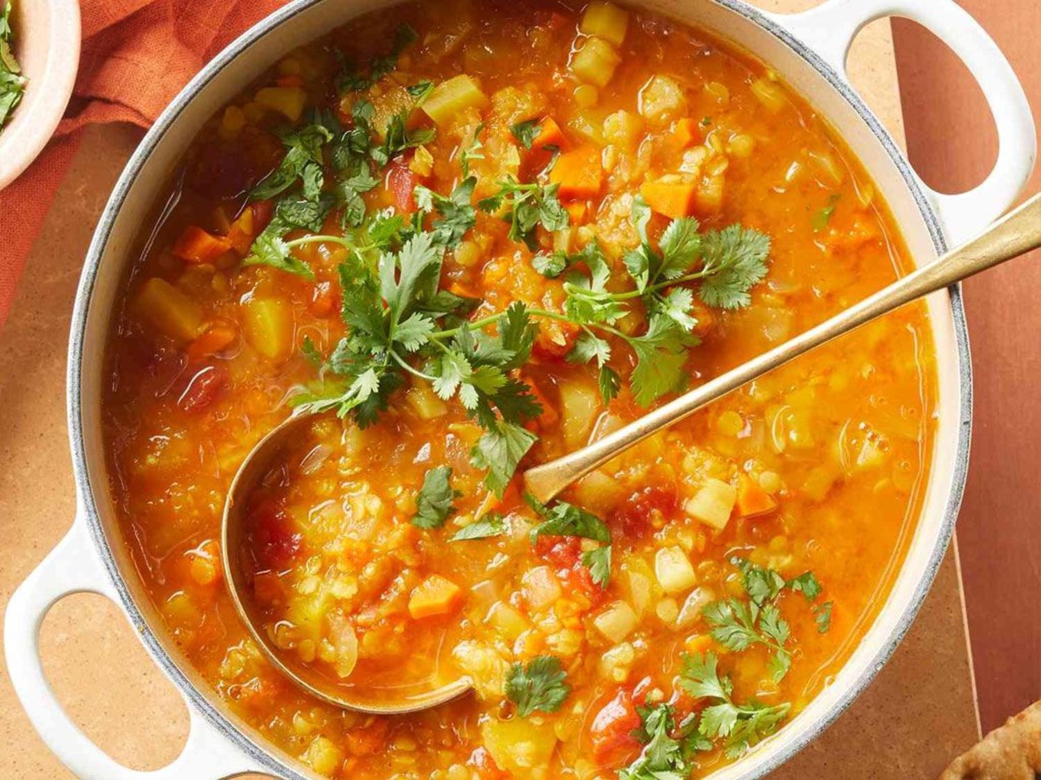 Mulligatawny Soup (Veg/Chicken) veg Non-veg.