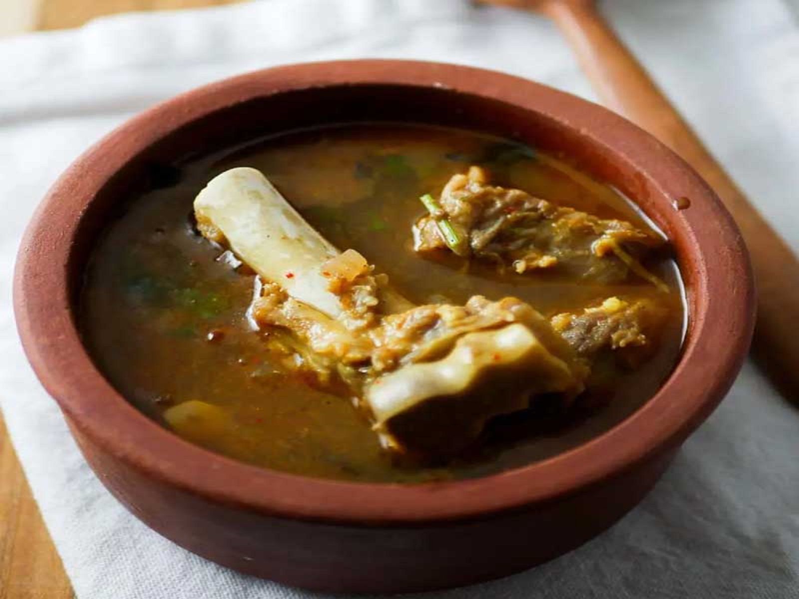 Mutton Goat Soup.