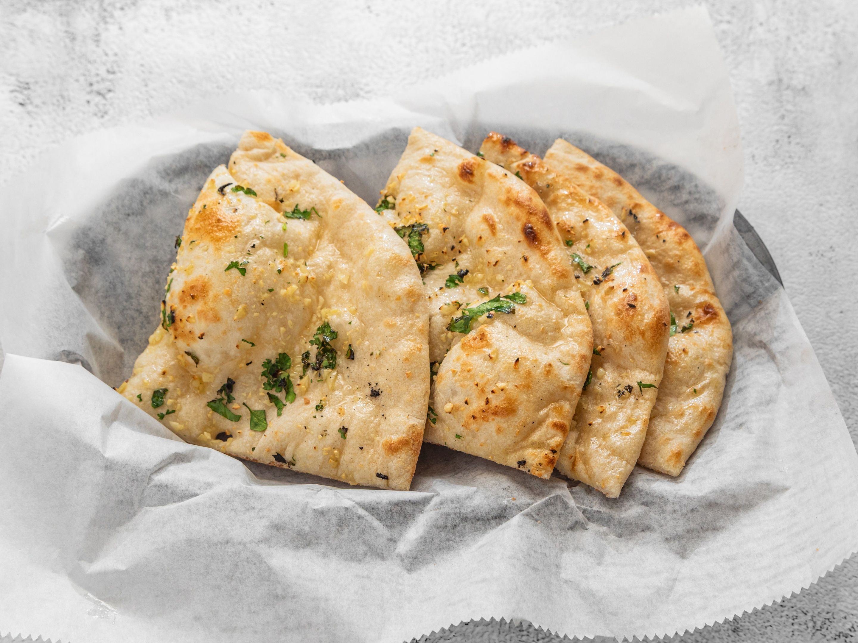 Garlic Naan.