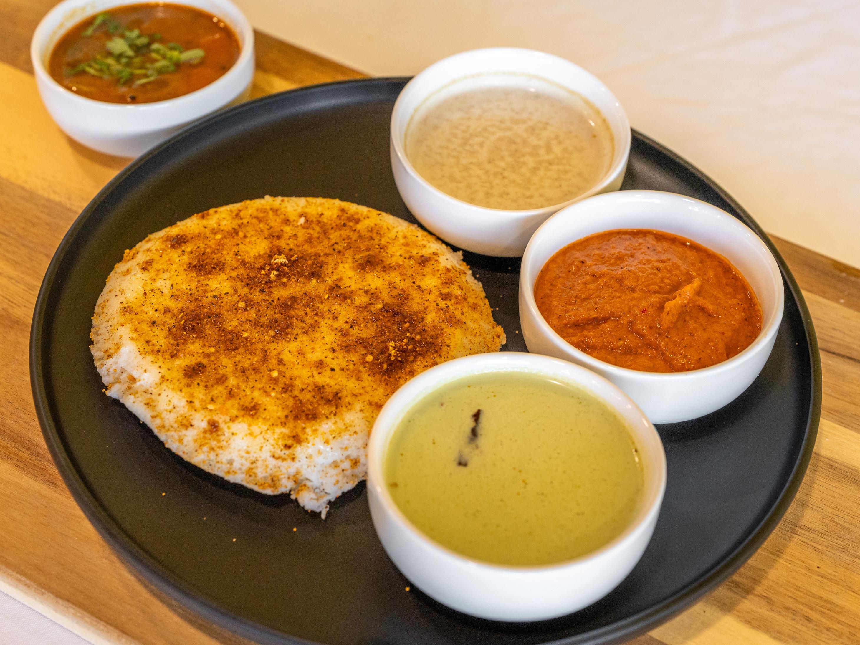 Naivedyam Special Thatte Idli.
