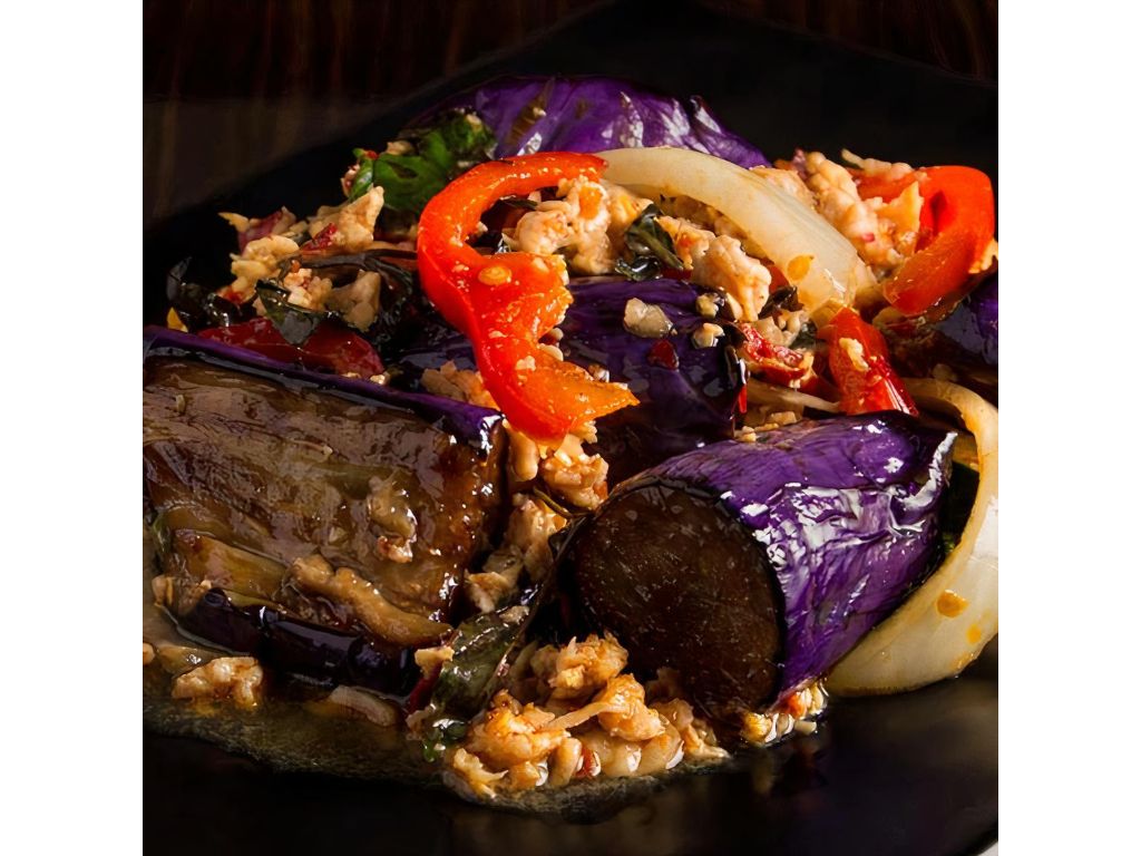 Kapraw Eggplant.