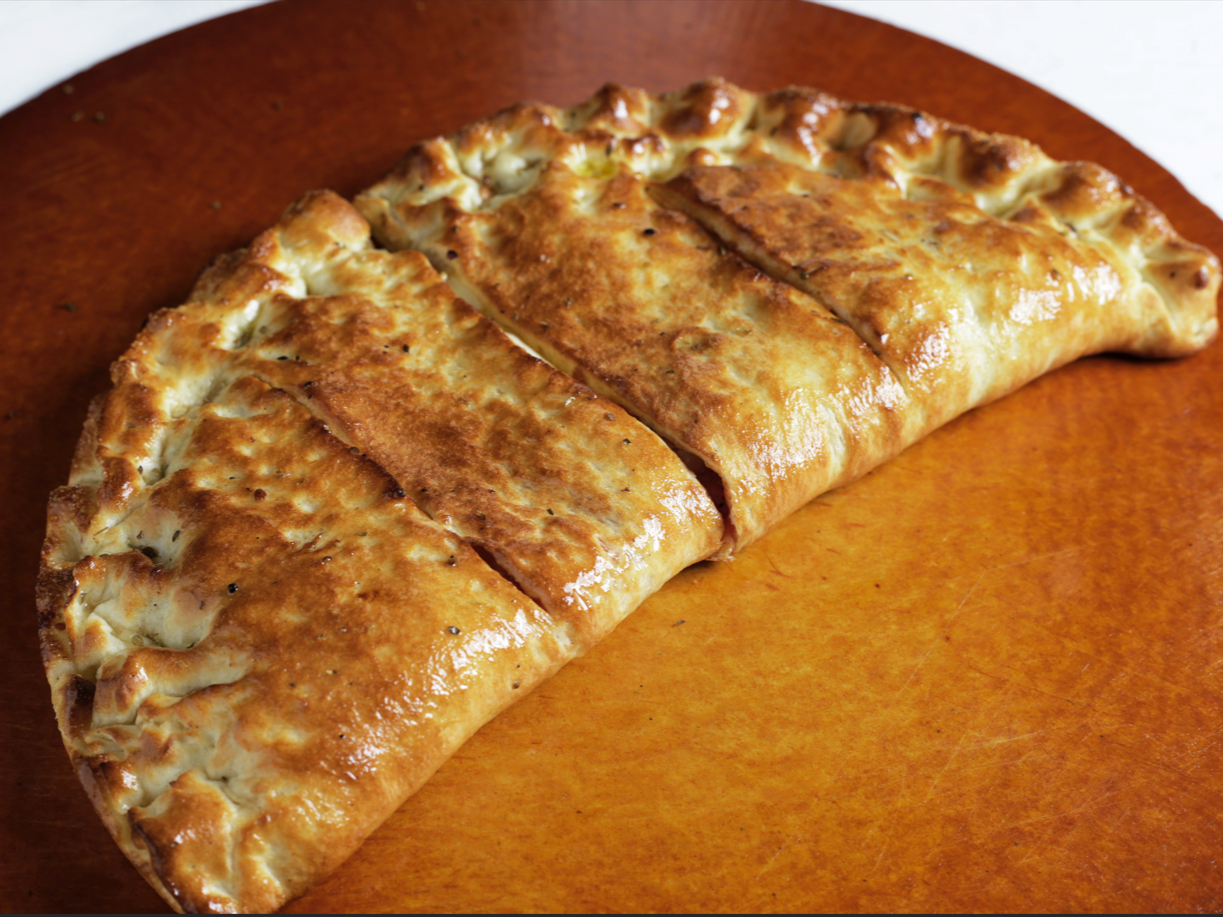 Halal Butter Chicken Calzone