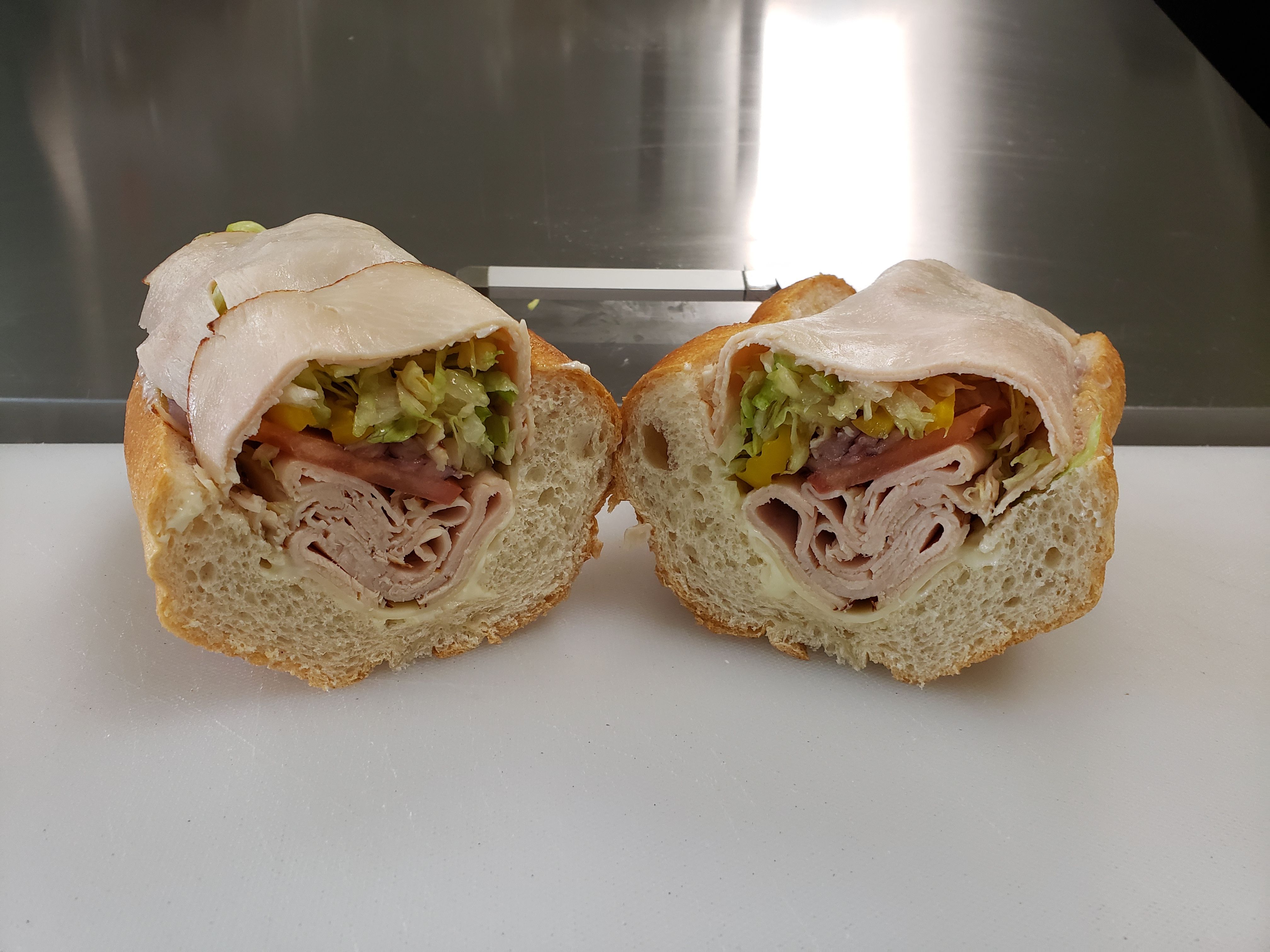 # 8 Turkey Breast And Cheese.