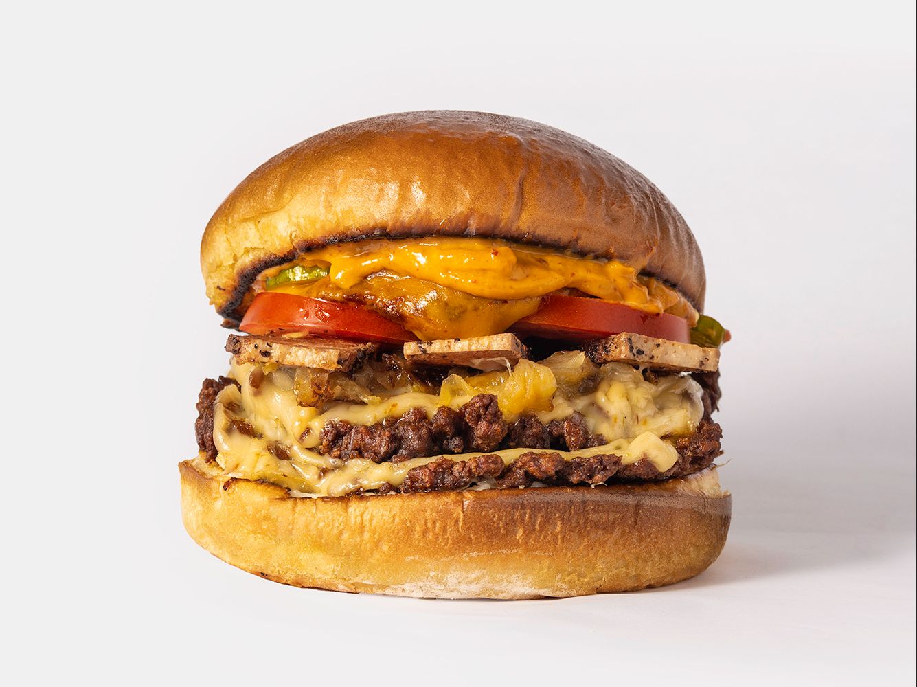 Savor our dirty burger