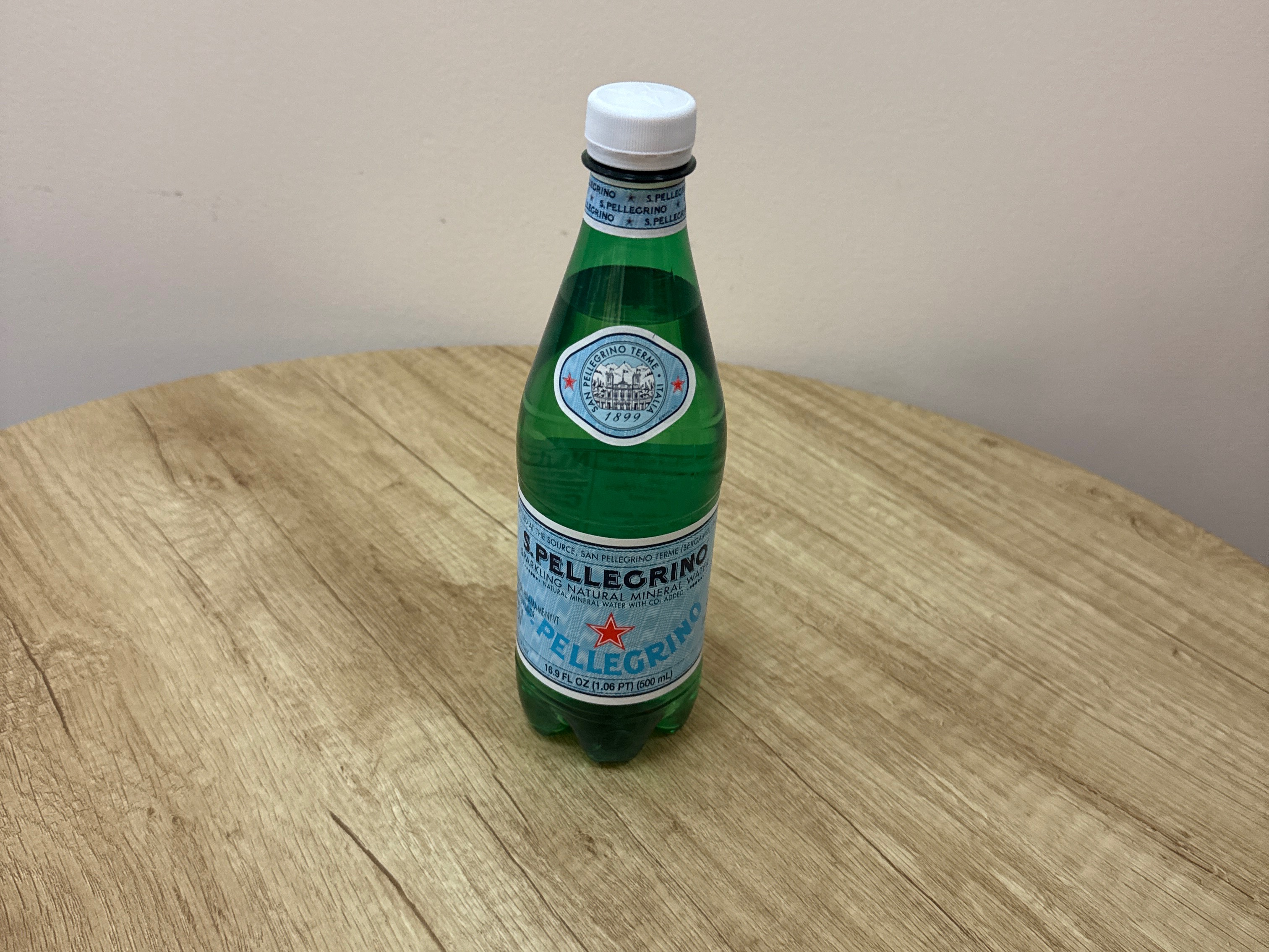 San Pellegrino Sparkling.