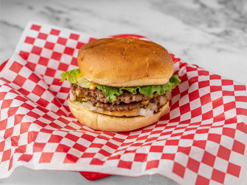 #2 Romeo Mac Burger Combo.