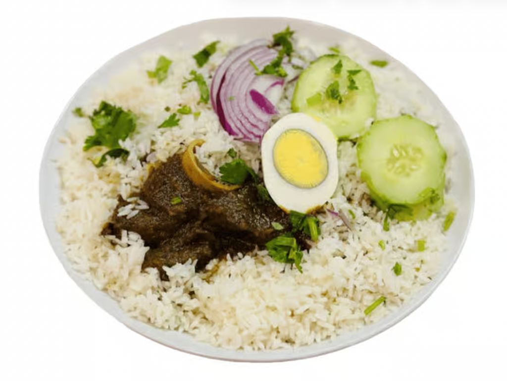 Chameli Kacchi Biryani.