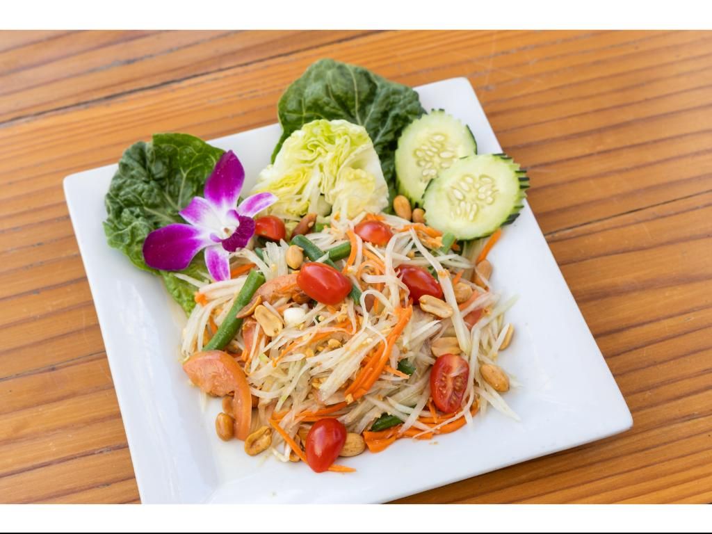 Thai Papaya Salad.