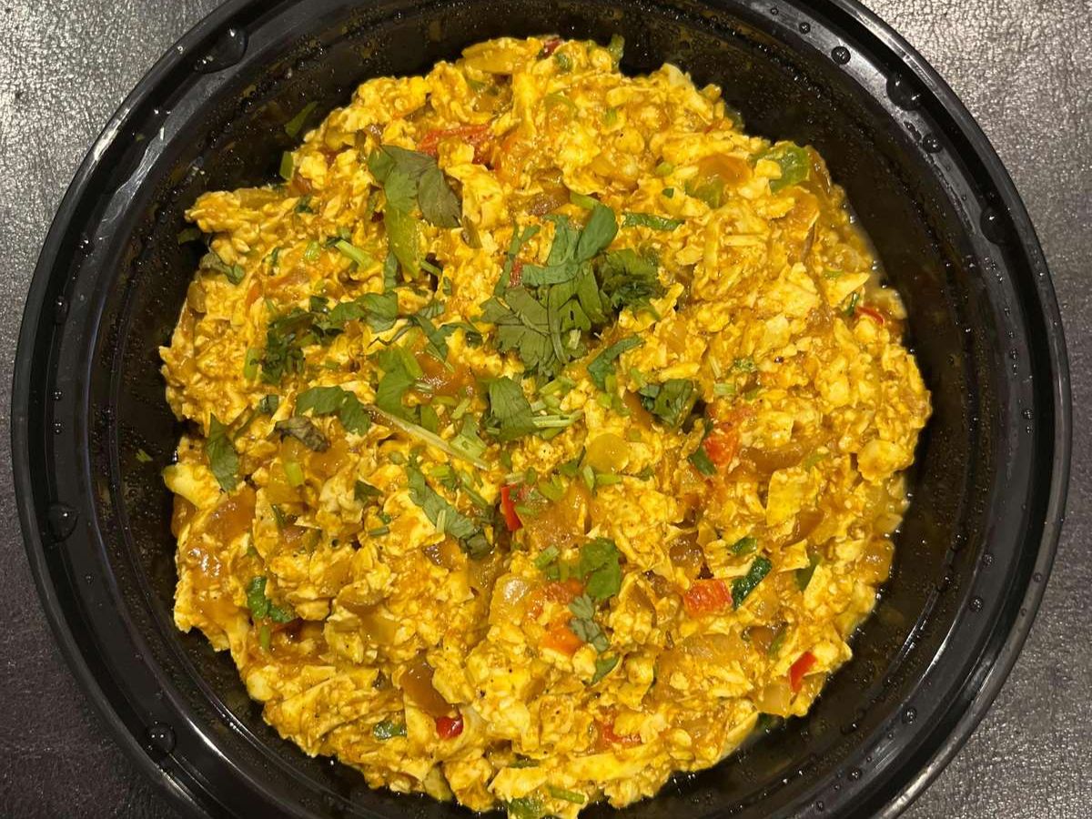 Paneer Bhurji.