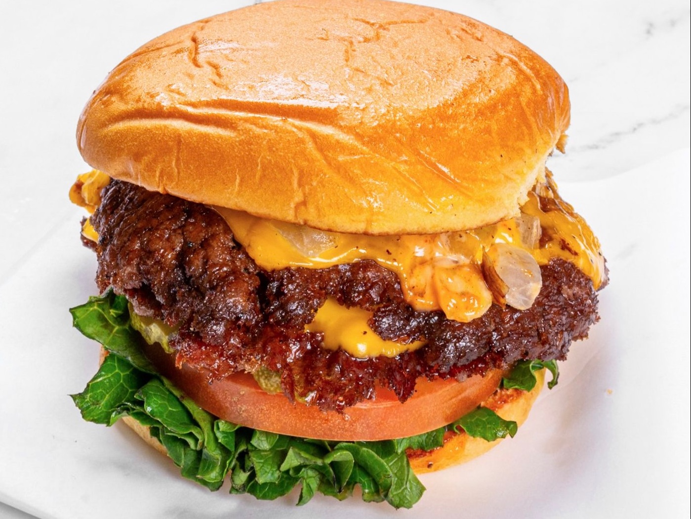 3. Triple Smash Burger ONLY