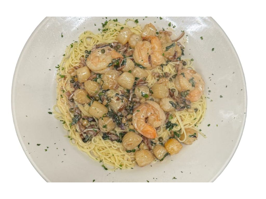 Shrimp & Sea Scallops.