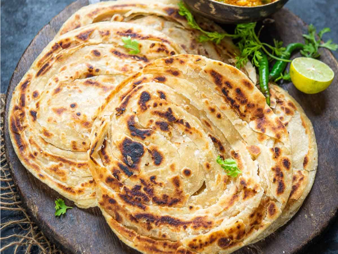Lacha Paratha.