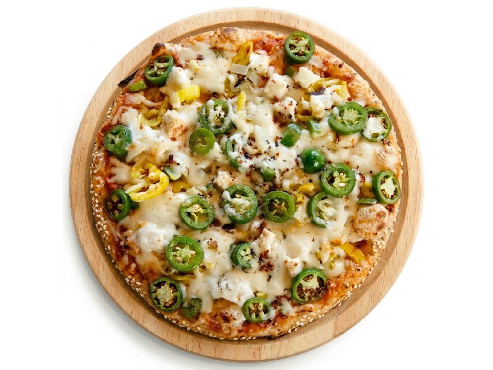 Lorenzo's Rajun Cajun Pizza.