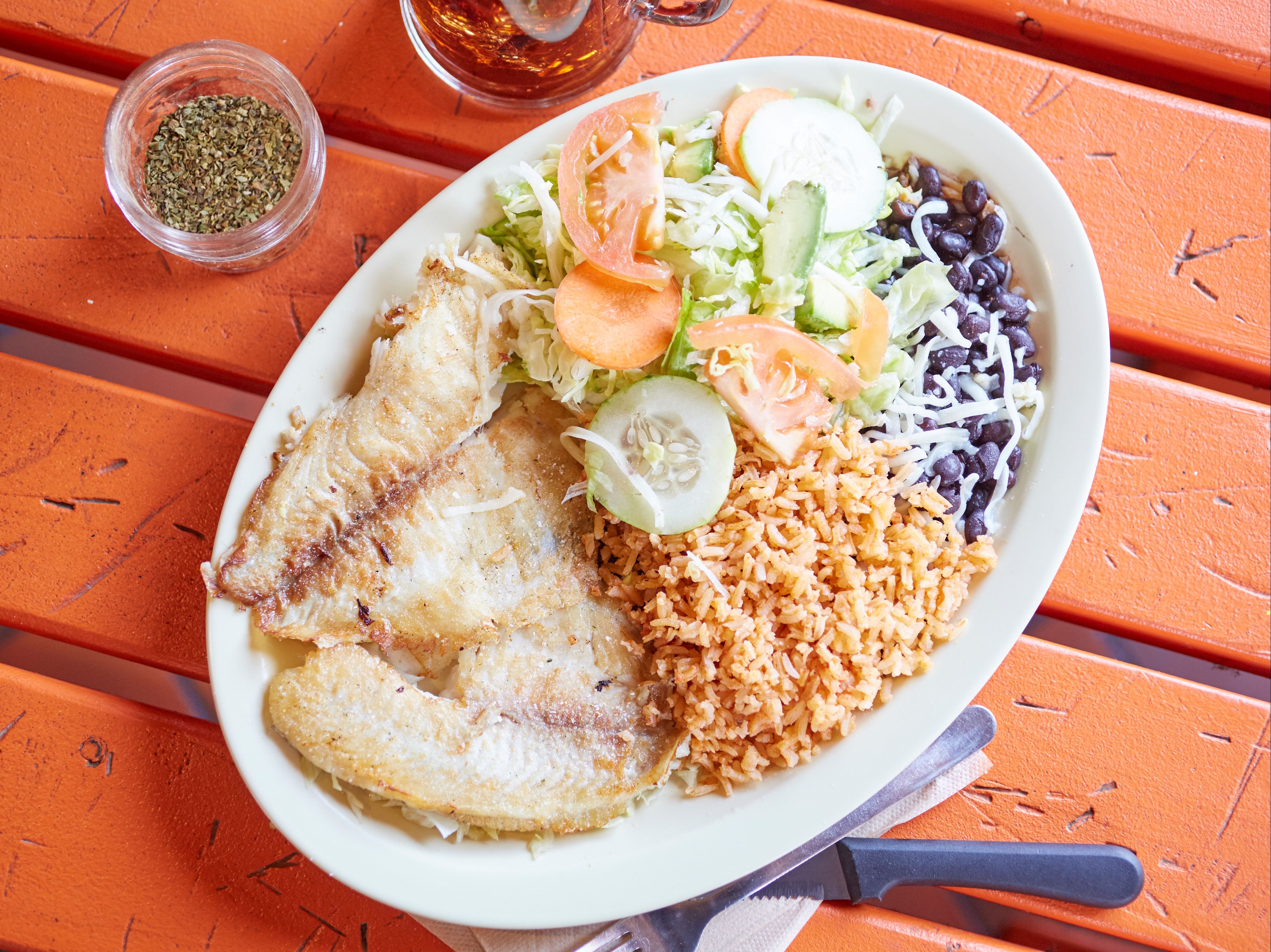 Grilled Fish Plate.