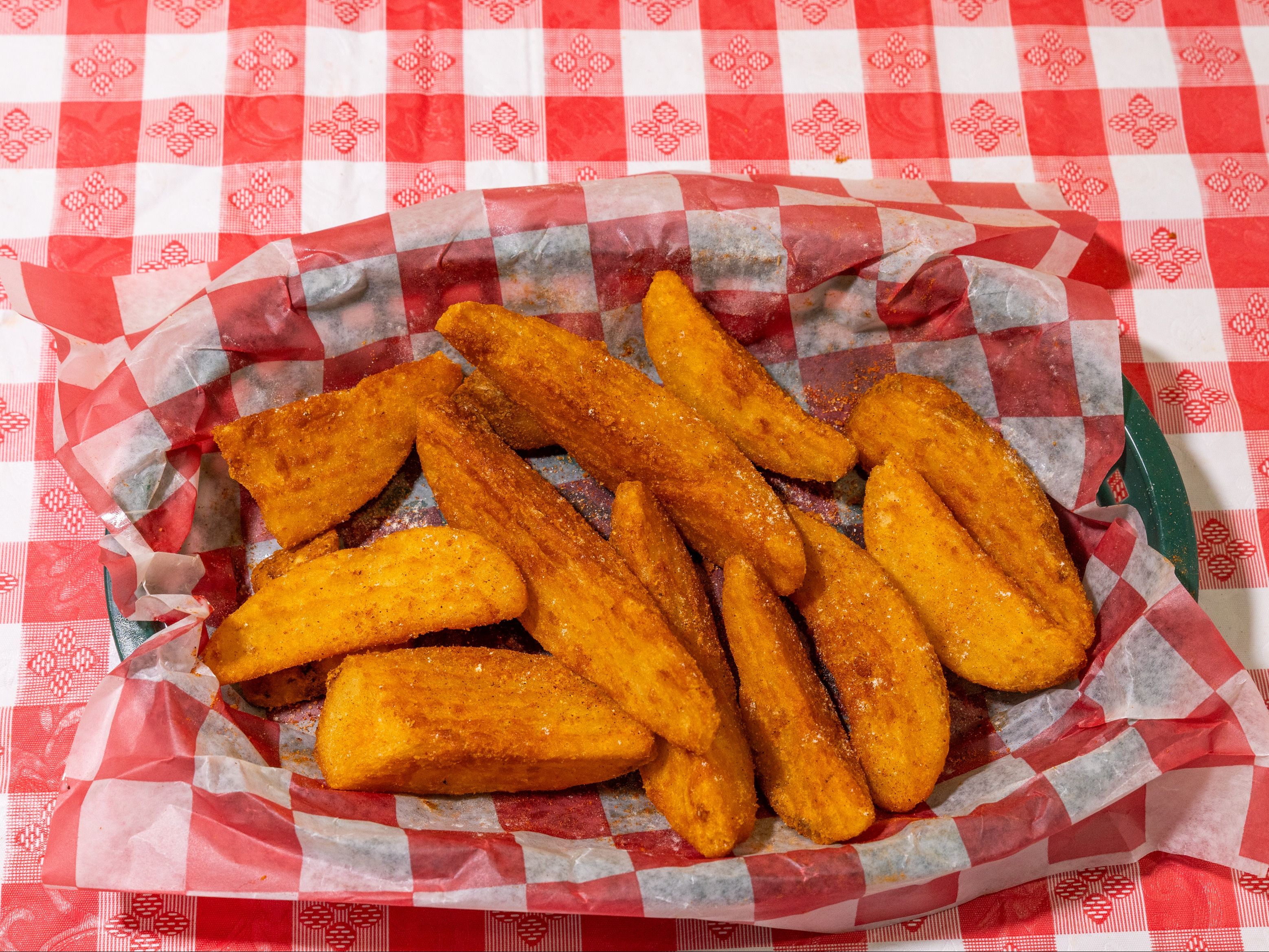 Potato Wedges.