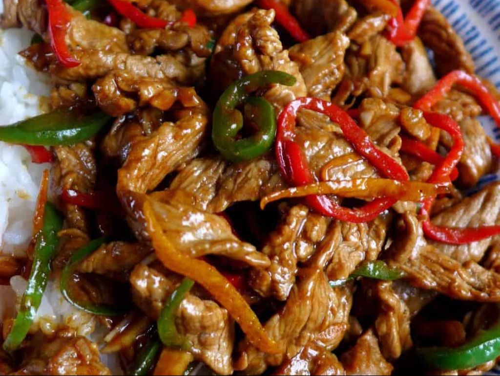 Orange Beef (Hot & Spicy) / Bò Xốt Cam (Cay Nóng) / 橙味牛肉（香辣）.