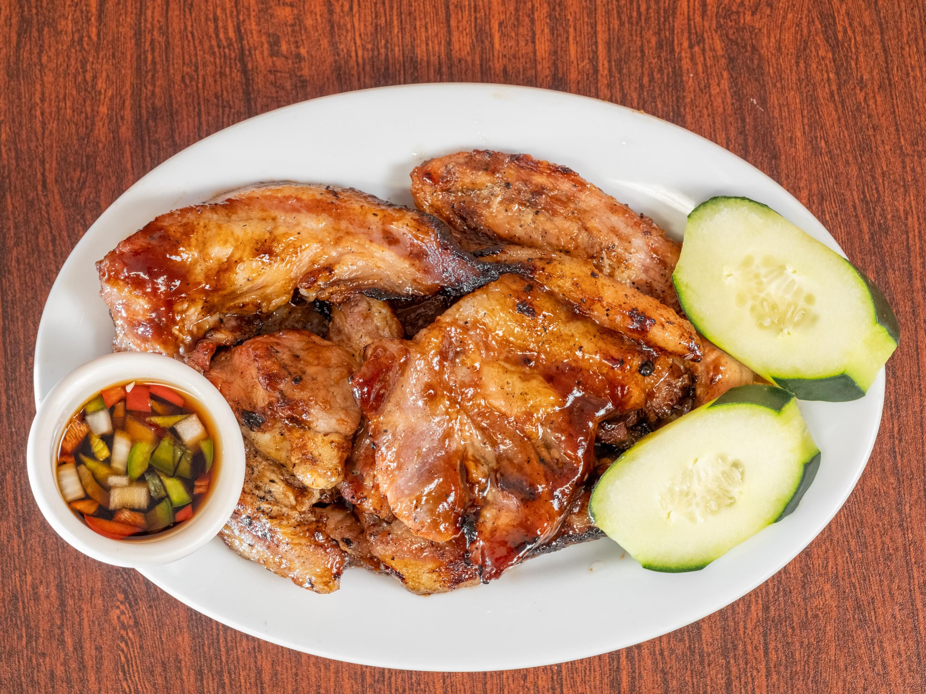 Grilled Liempo.