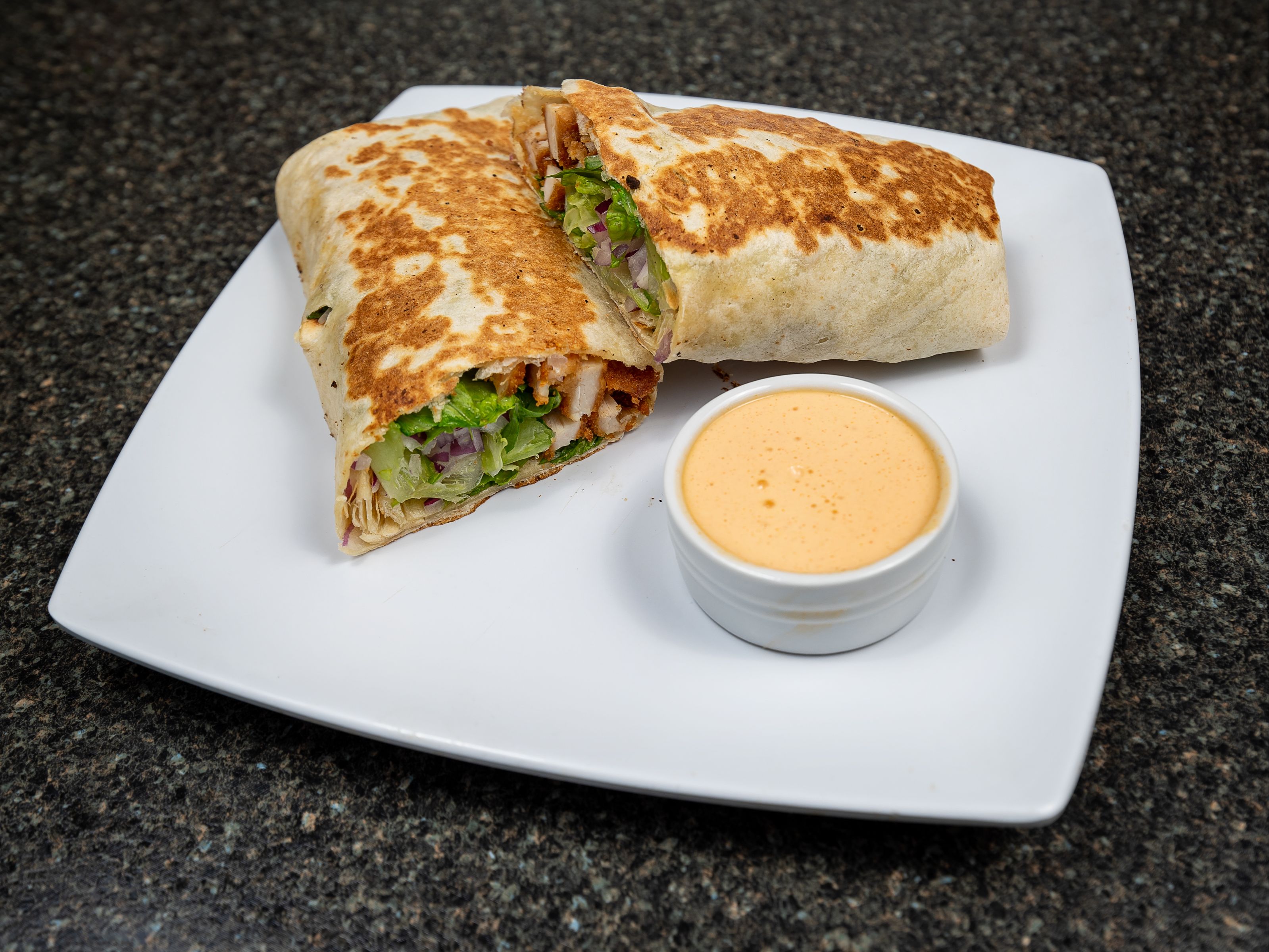 Chicken Shawarma Wrap.