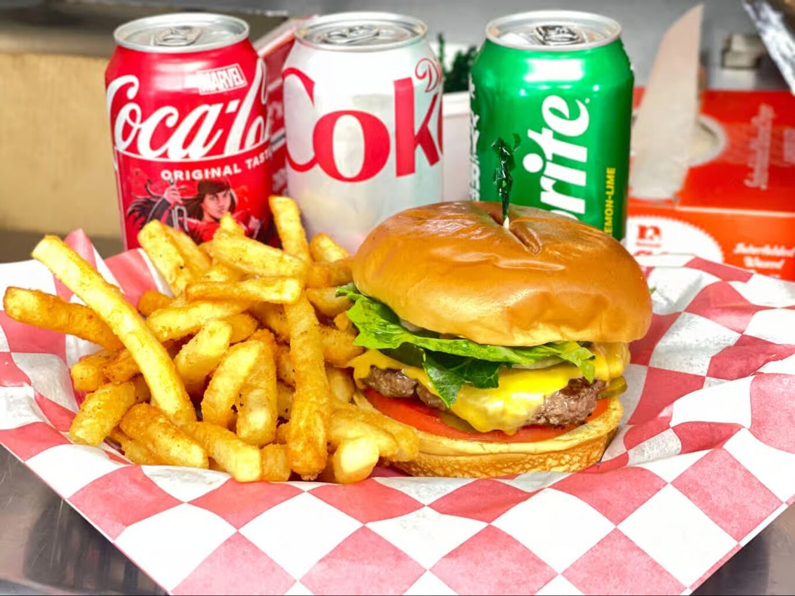 Cheeseburger Meal.