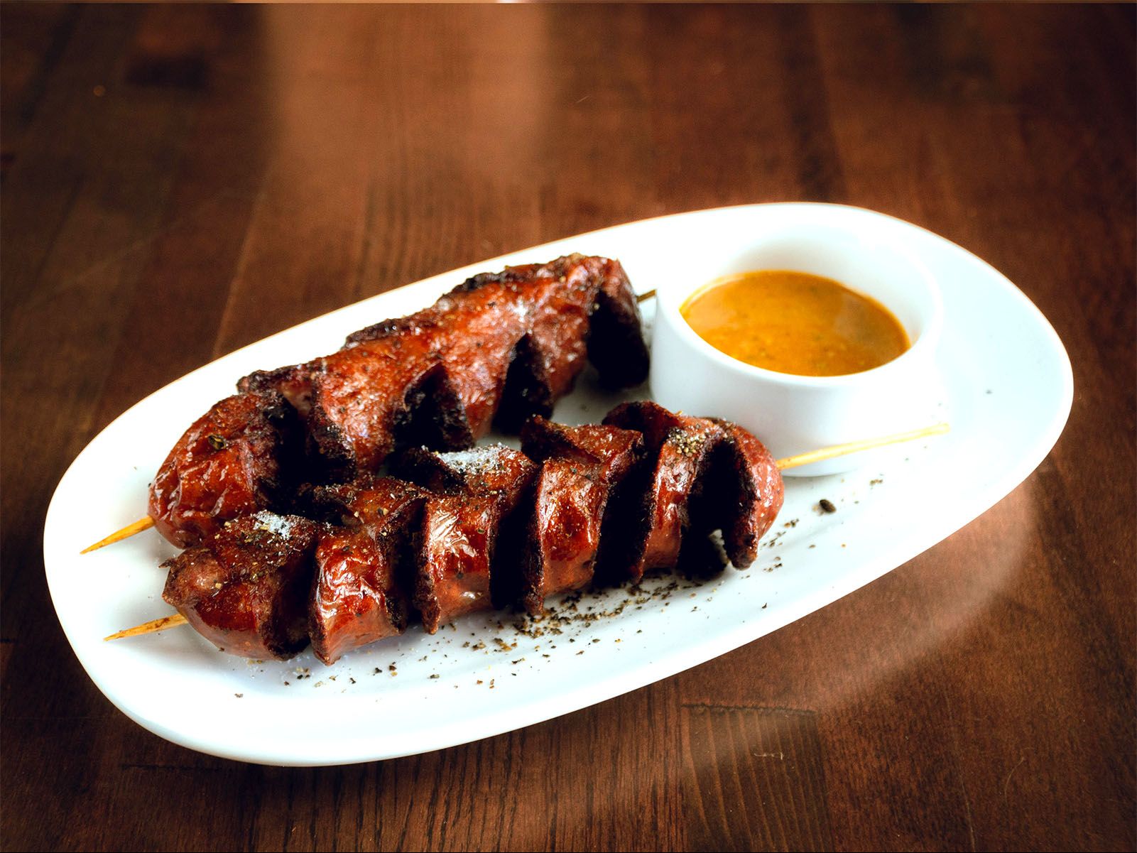 Fried Sausages.