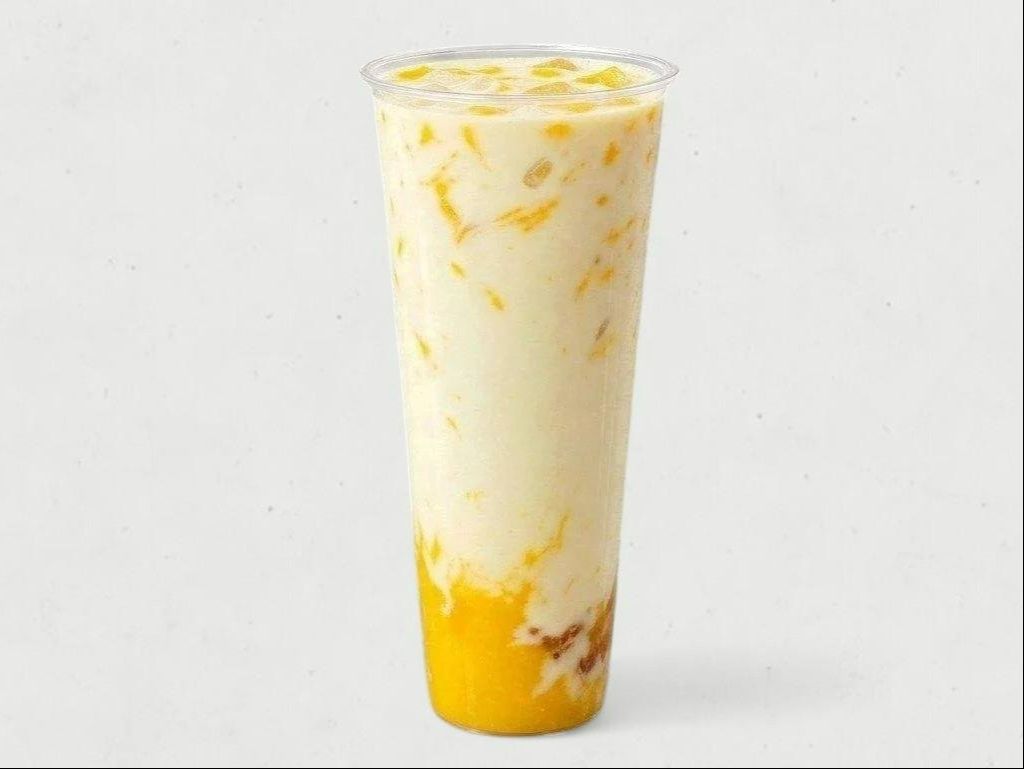 Mango Milk Tea.