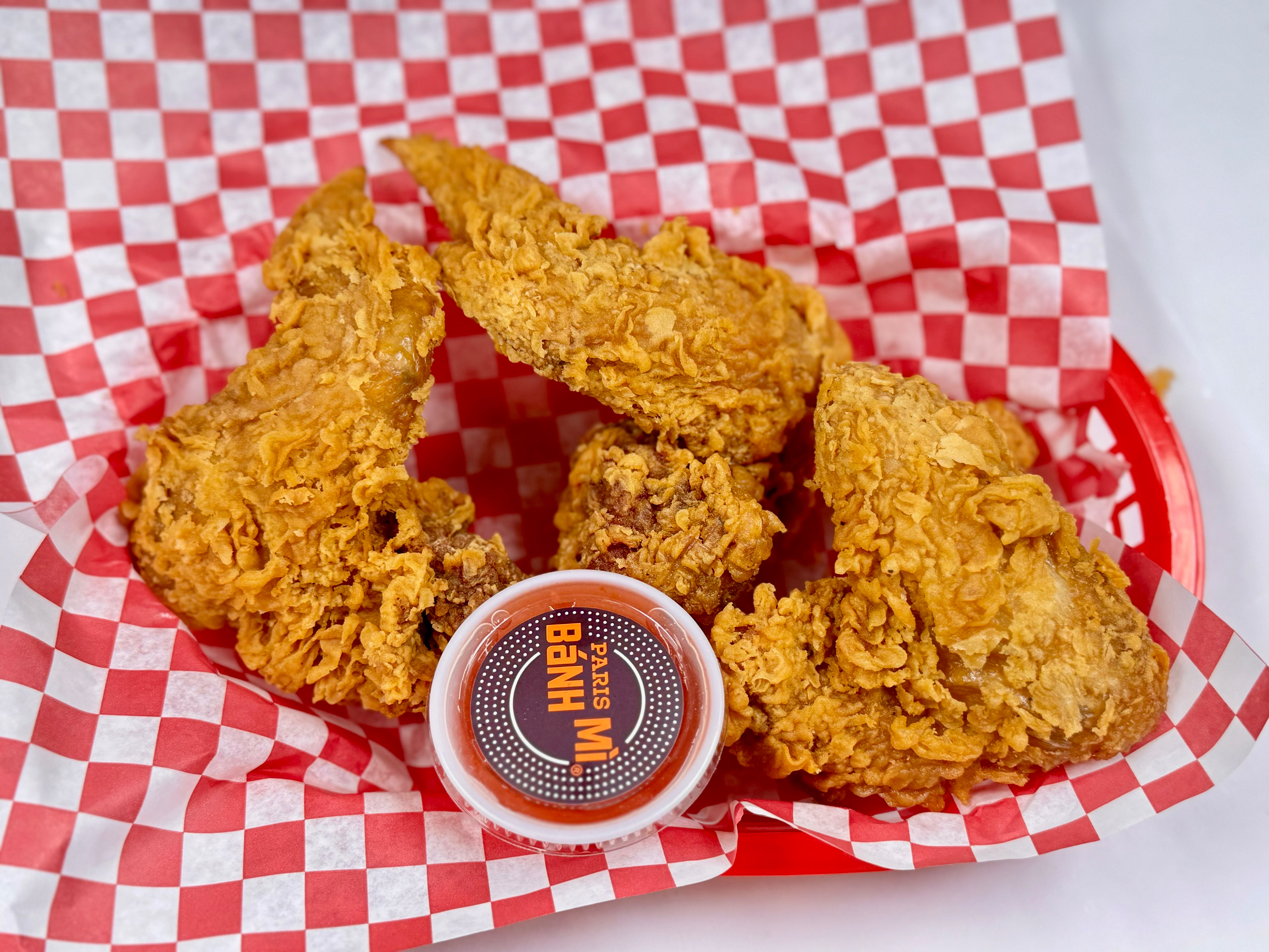 3 pcs Whole wings.