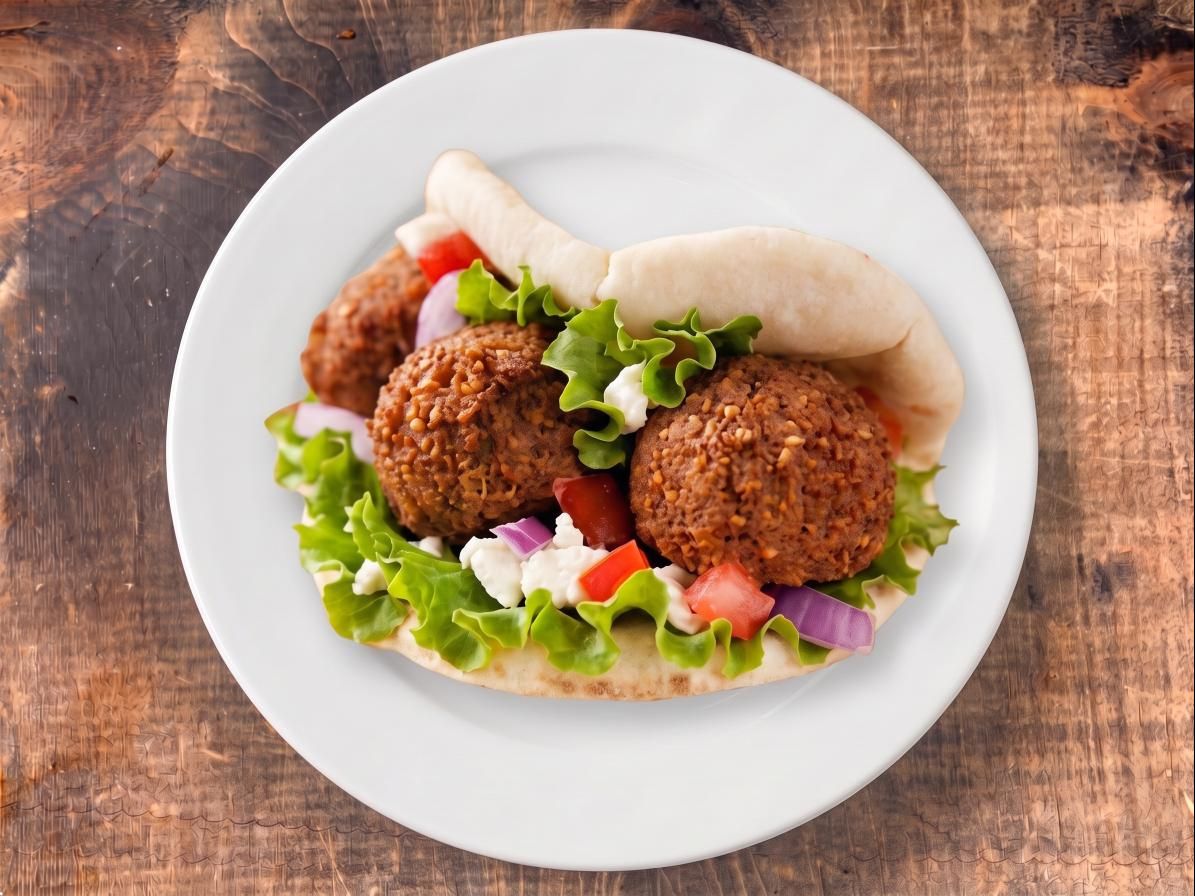 Falafel Pita.