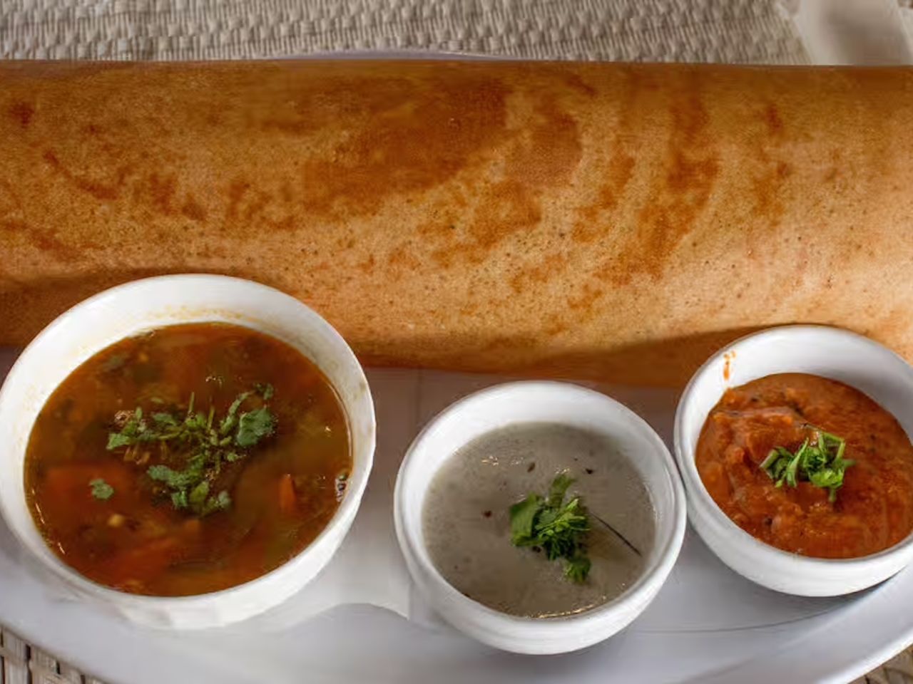 Plain Dosa.