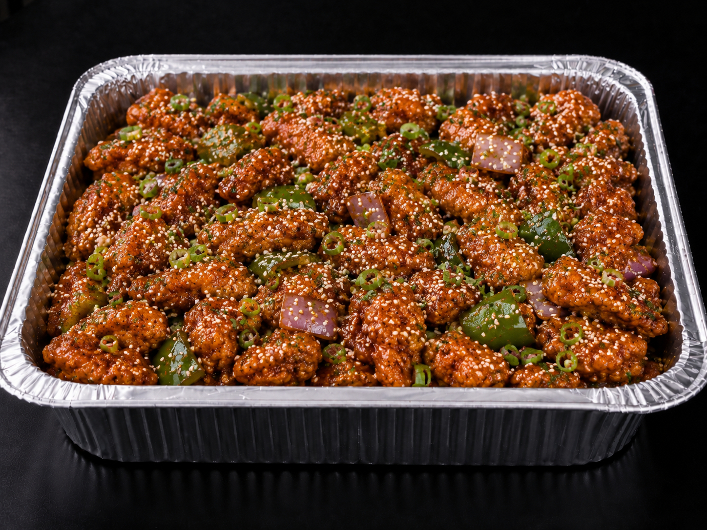 Blazing Chilli Chicken Tray.