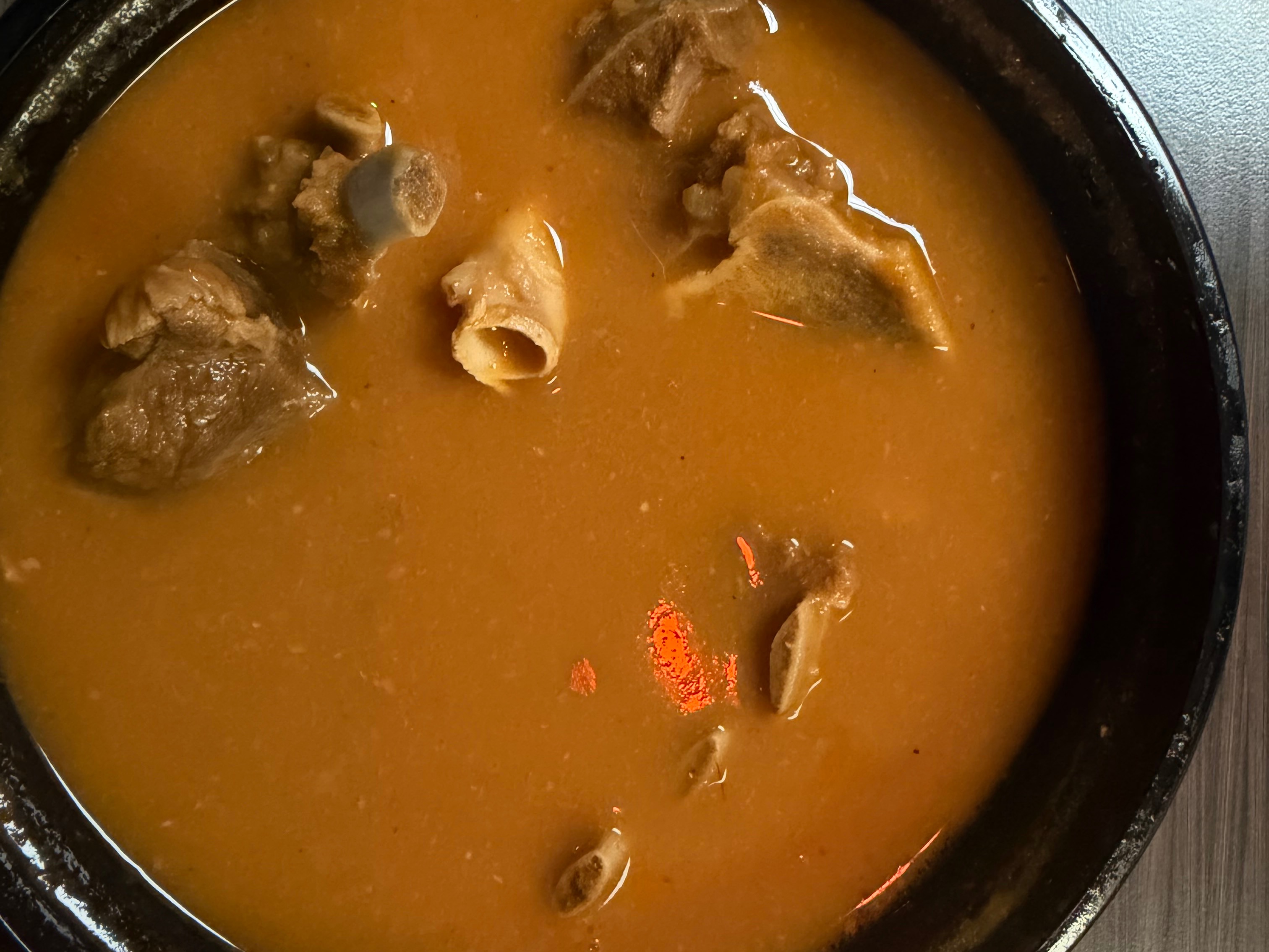 Goat Pepper Soup.